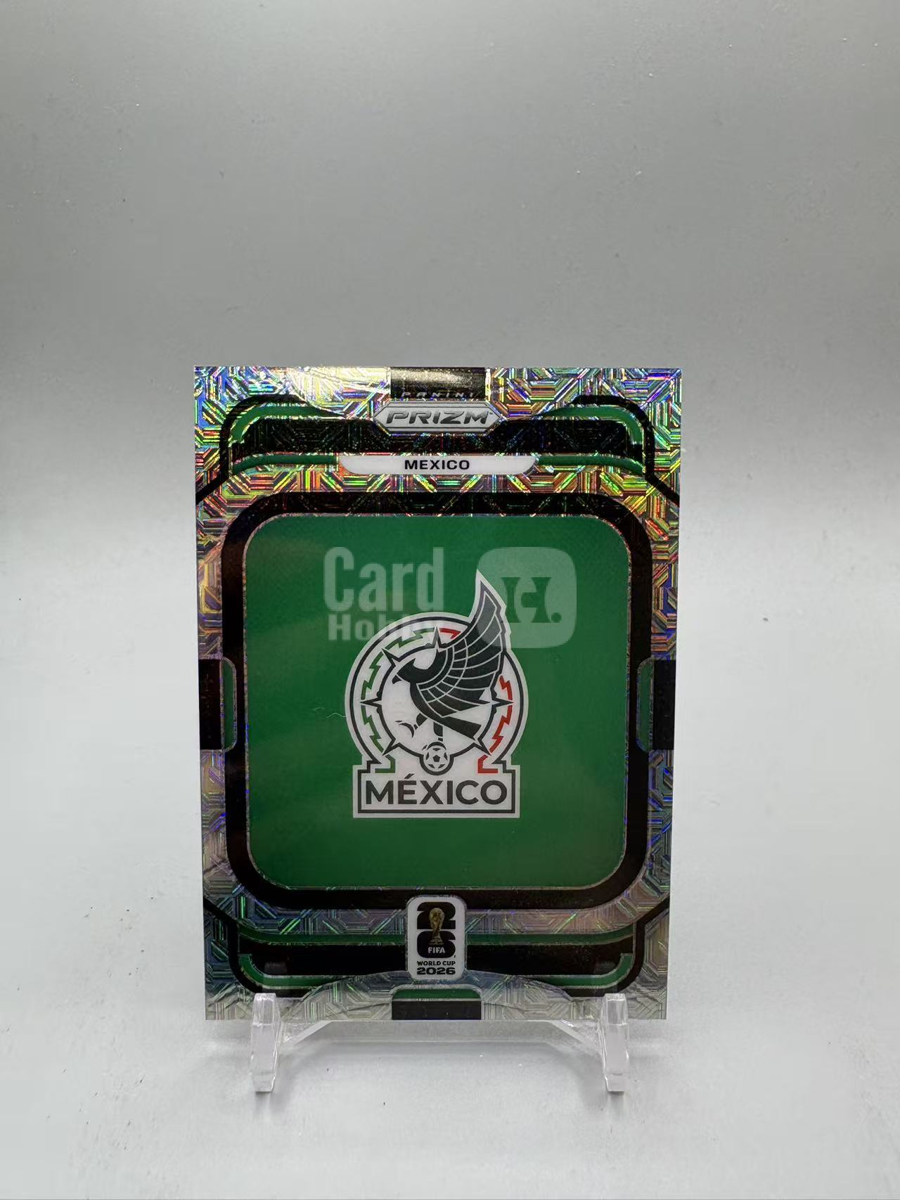 2025-26 Panini World Cup Prizm GILBERTO MORA RC 【灰灰代拍】全新 世界杯 PZ 墨西哥 1/25编 首编 mojo折 队徽 队标 logo 东道主 随无