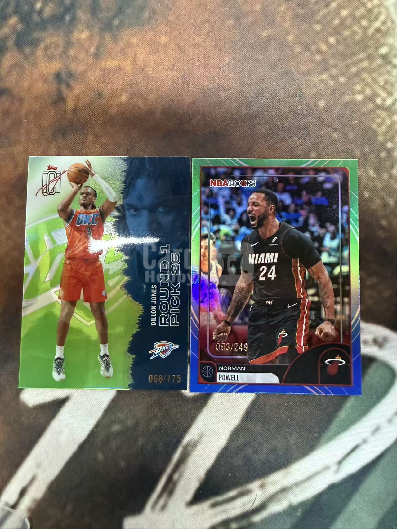 2024-25 Topps NBA Hoops Norman Powell 诺曼 鲍威尔 狄龙 琼斯 175编 249编 卡品如图 跑跑