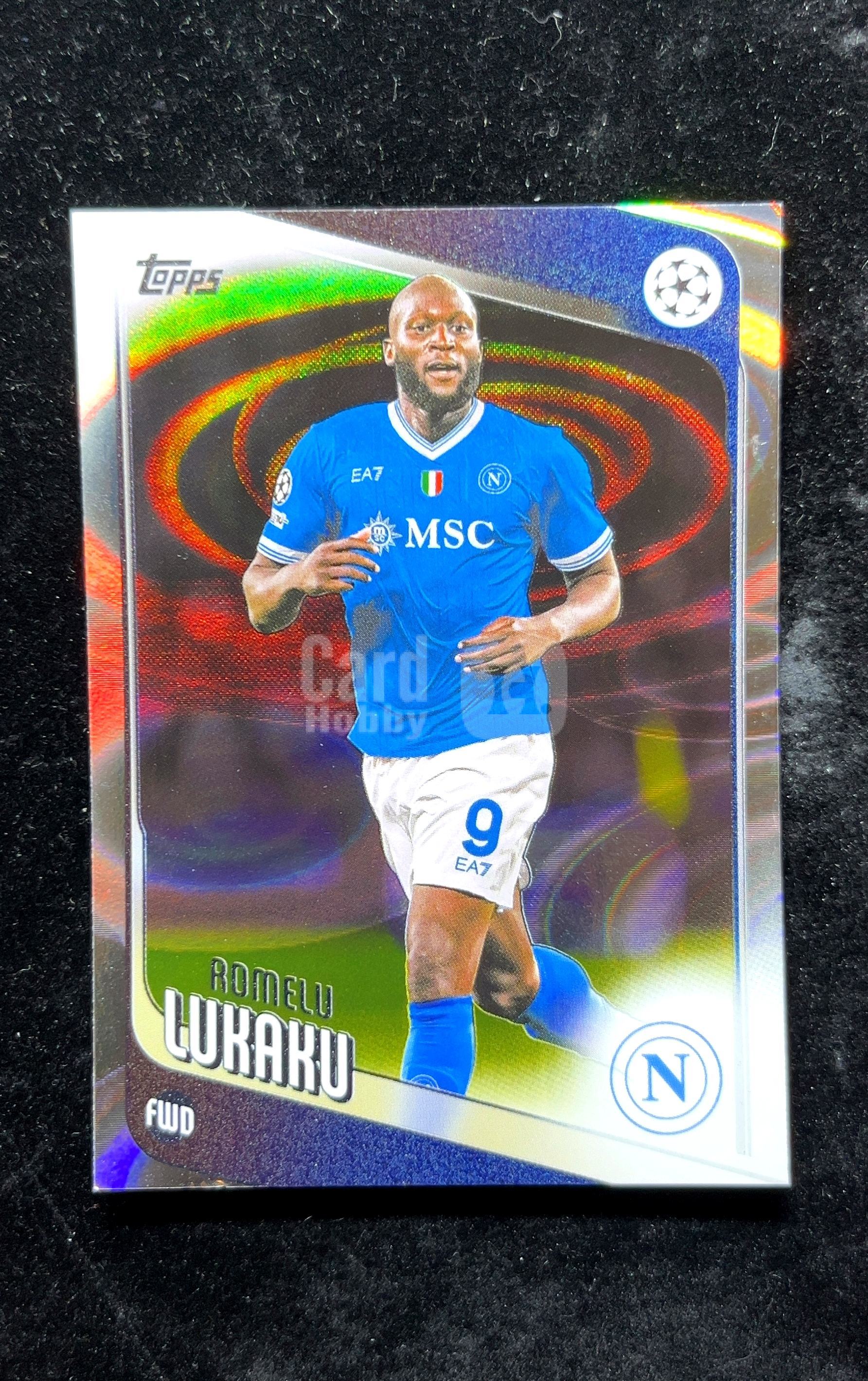 【小白1%代卖】2026 Topps Romelu Lukaku 罗梅卢·卢卡库 银圈圈折 折射 卡品如图 高价值 #76 SSC Napoli 那不勒斯 0626