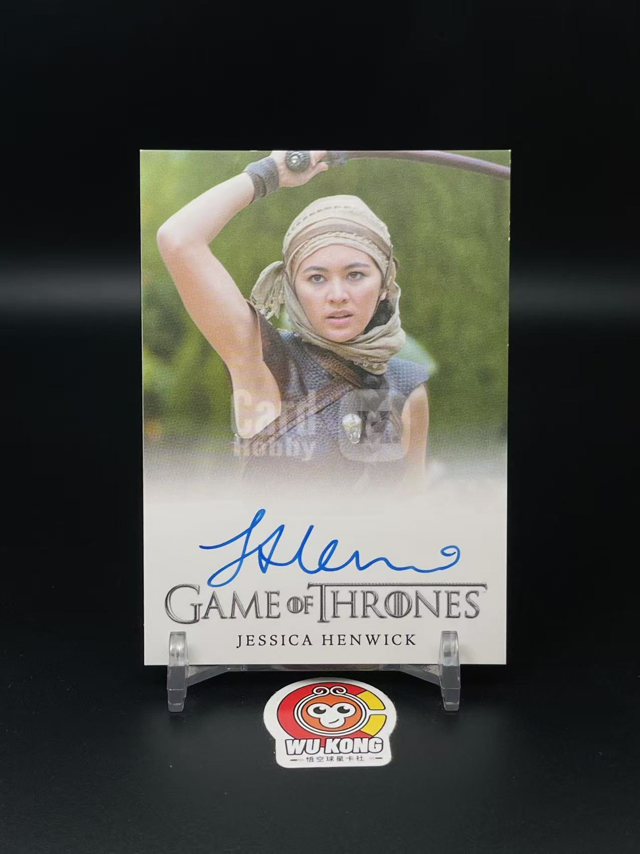2015 Home Box Office, Inc. Game of Thrones Nymeria Sand 杰西卡亨维克 HBO 权力的游戏 冰与火之歌 签字 卡签 值得收藏【悟空拍卖】wd