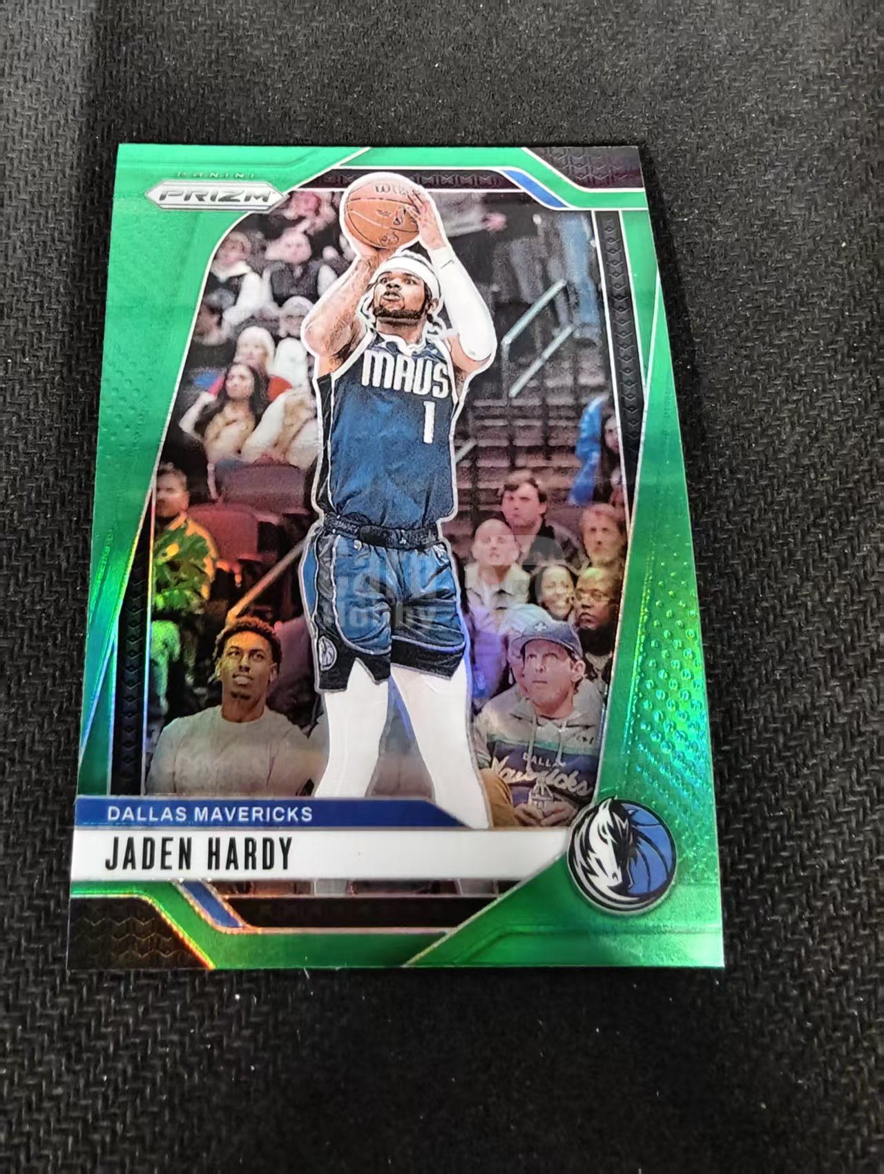 2024-25 Panini Prizm Jaden Hardy 独行侠 杰登哈迪 绿折 PZ 划痕 边角瑕疵 #128