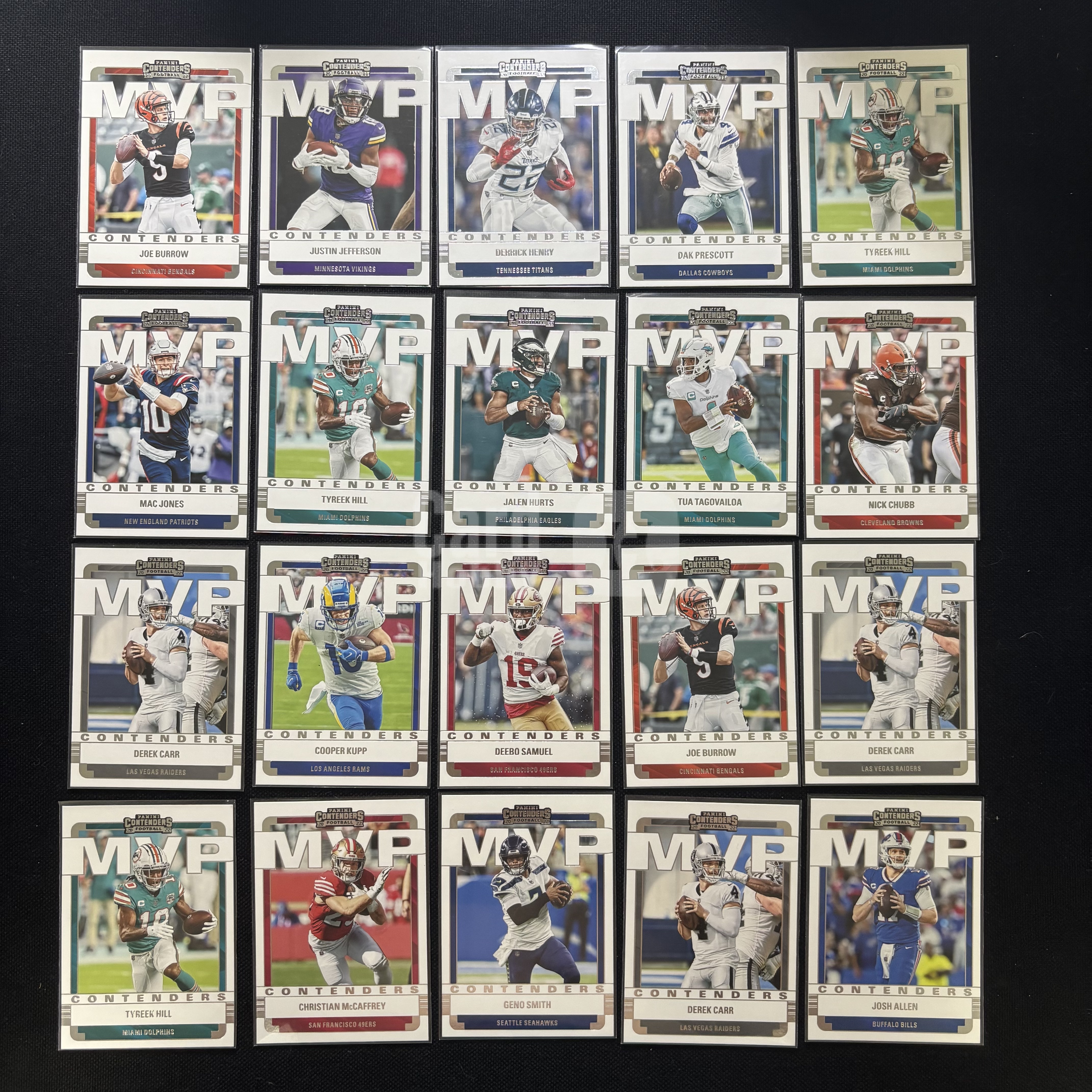 2022 Panini Contenders MVP特卡Lot*20 球票 凑套 橄榄球NFL 卡品通行#任怡