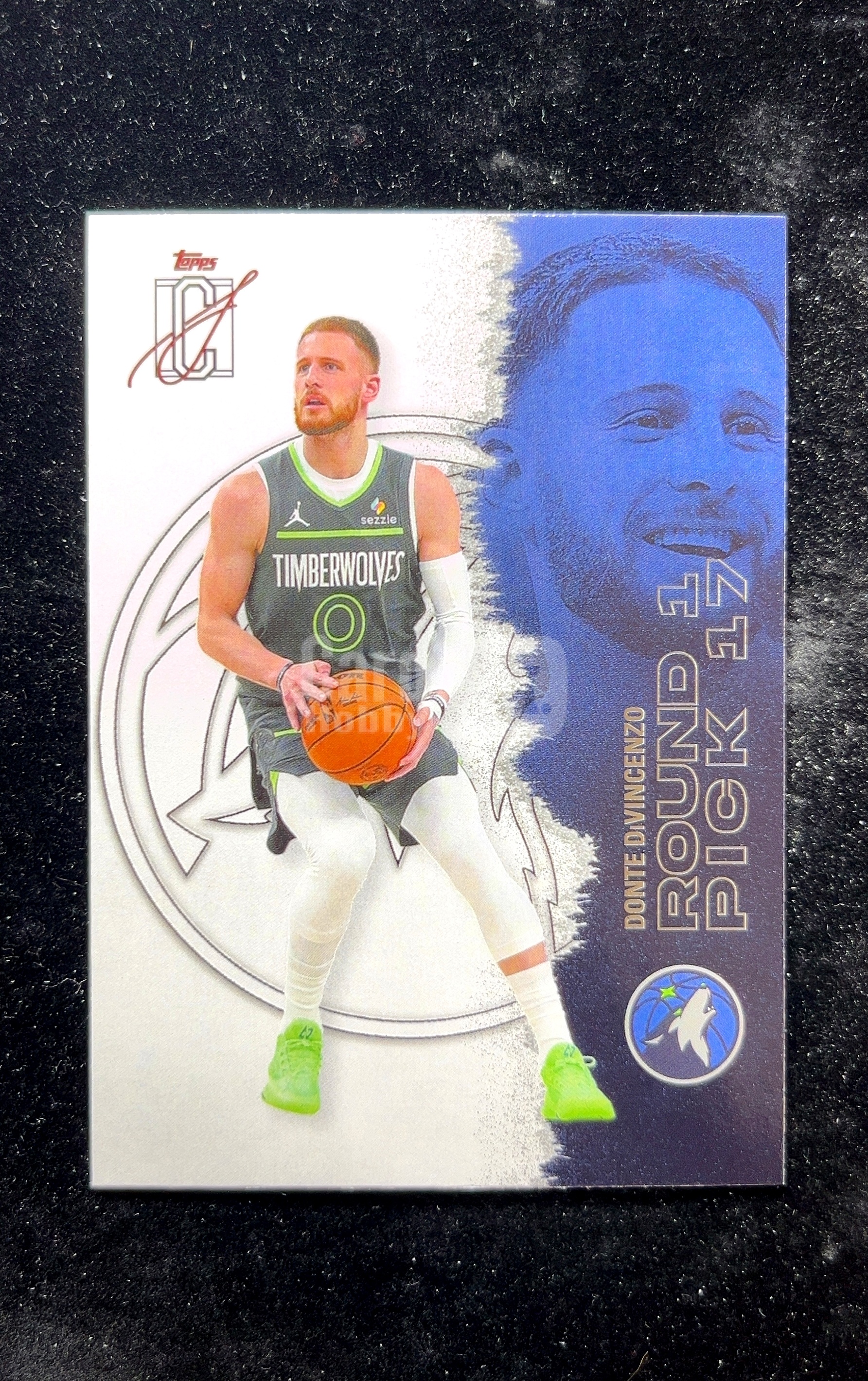 【小白1%代卖】2026 Topps Signature Class Round Pick 17 首轮 号 Donte DiVincenzo 唐特·迪文琴佐 卡品如图 高价值 #91 0623