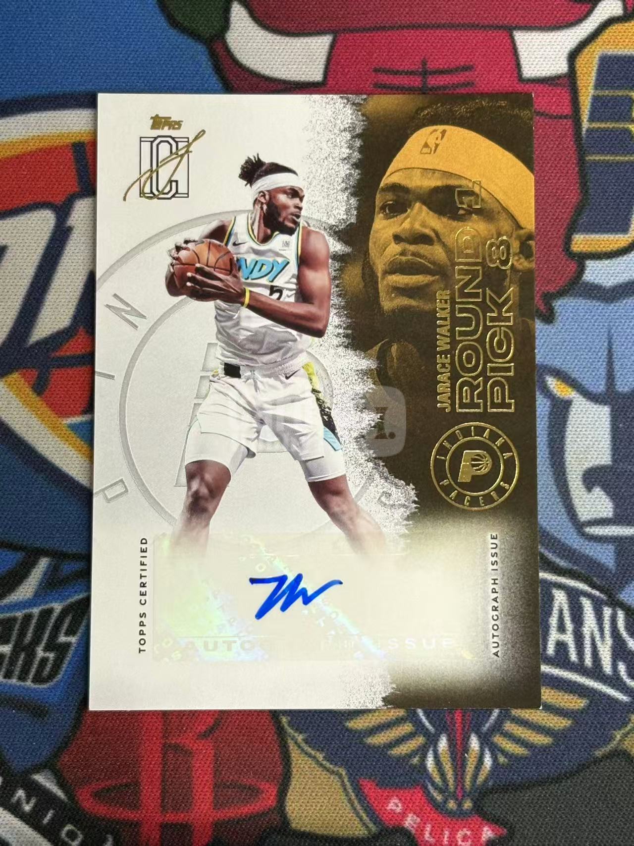 2025-26 TOPPS SIGNATURE CLASS JARACE WALKER 步行者 贾雷斯沃克 贾莱斯沃克 签字卡 顺位签 金版 专收凑套必备【烂臭嘴拍卖】