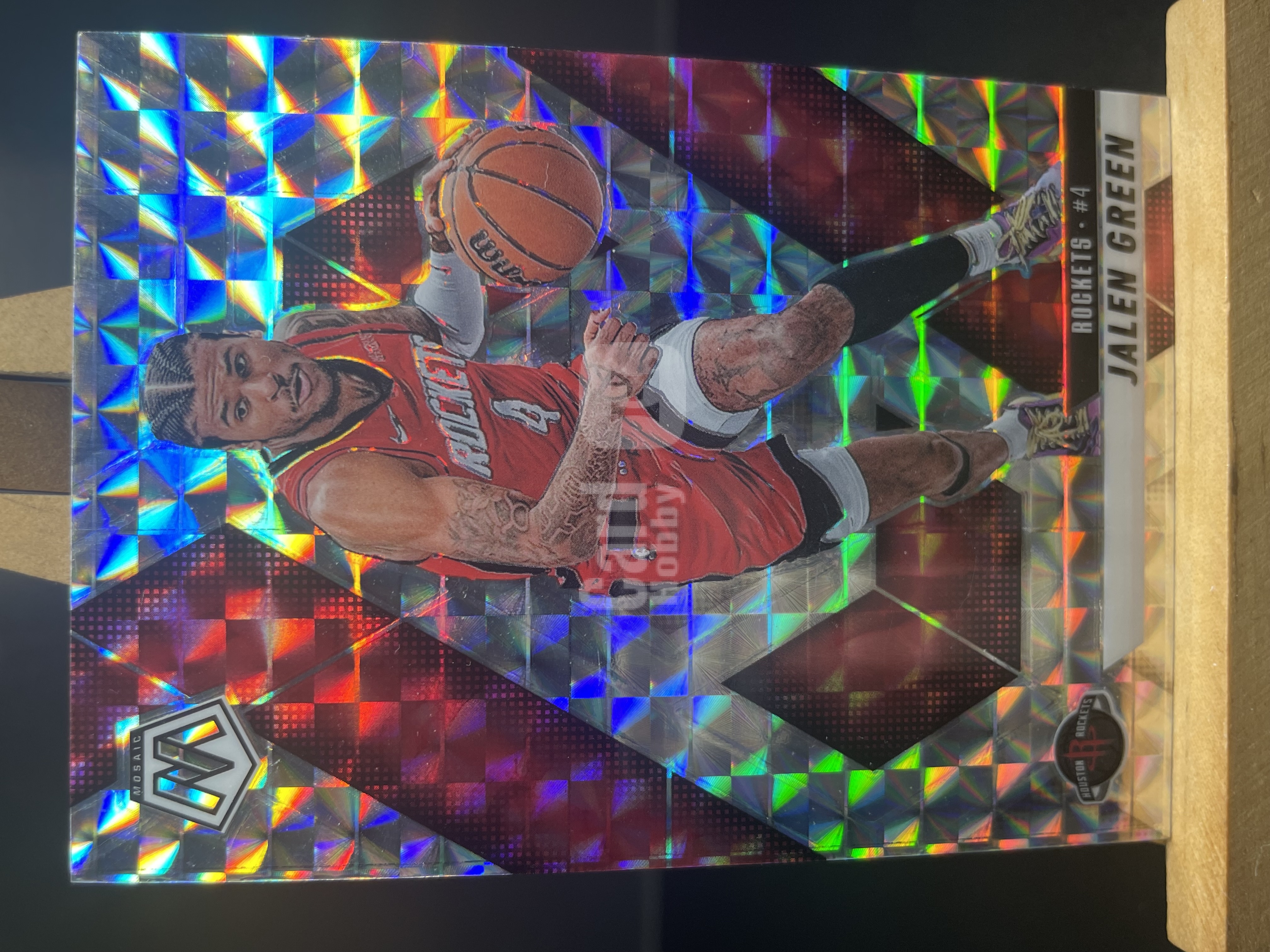 (T2) 2024-25 PANINI 马赛克系列 折射 杰伦格林 火箭 近期大热球星 收藏凑套必备 卡品如图 !!!