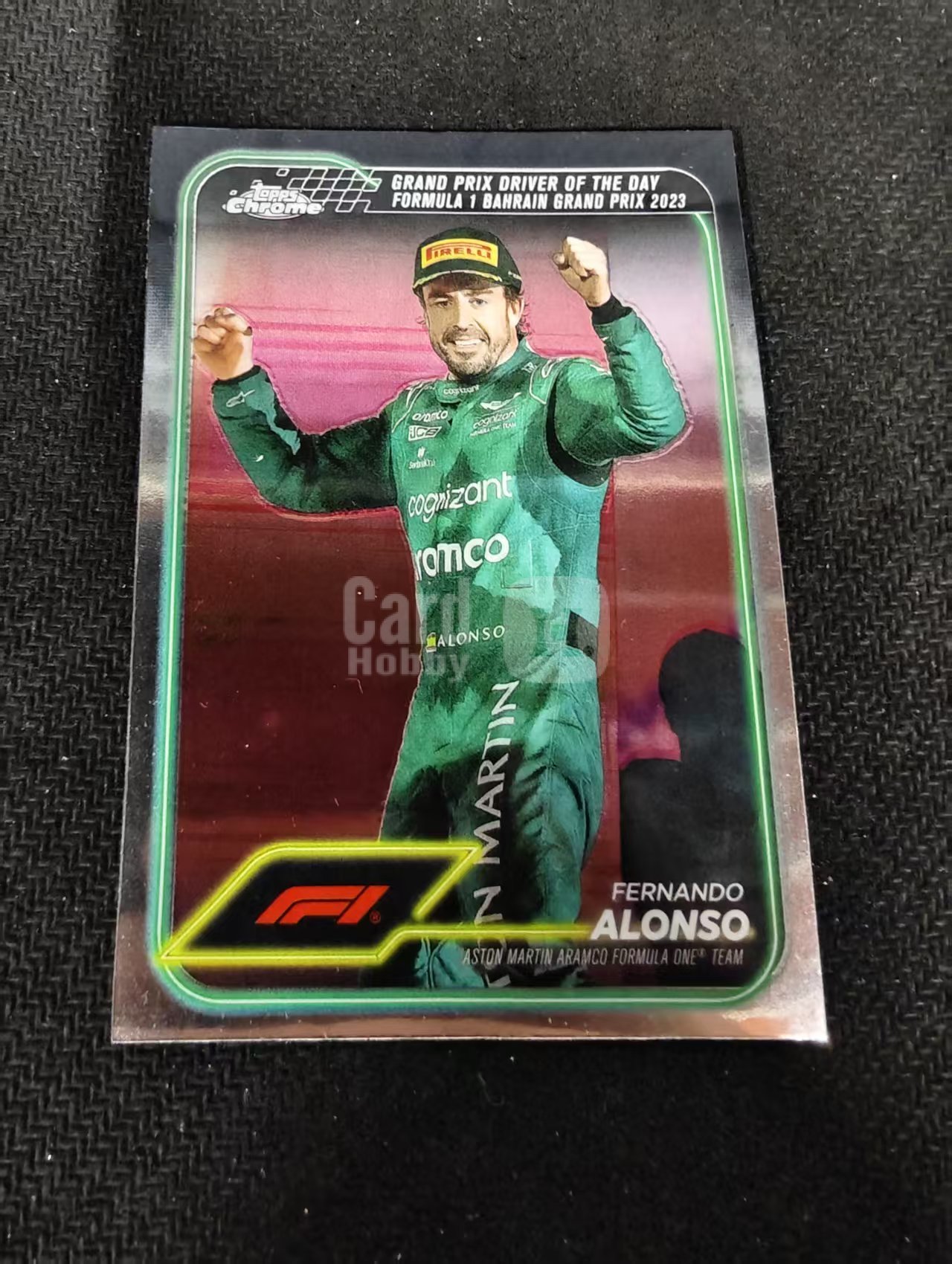 2024 Topps Chrome Fernando Alonso 费尔南多 阿隆索 F1 划痕 边角瑕疵 #159
