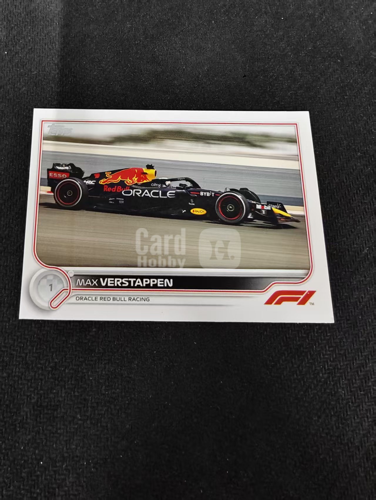 2022 Topps Chrome F1 Max Verstappen 维斯塔潘 红牛 划痕 边角瑕疵 @109
