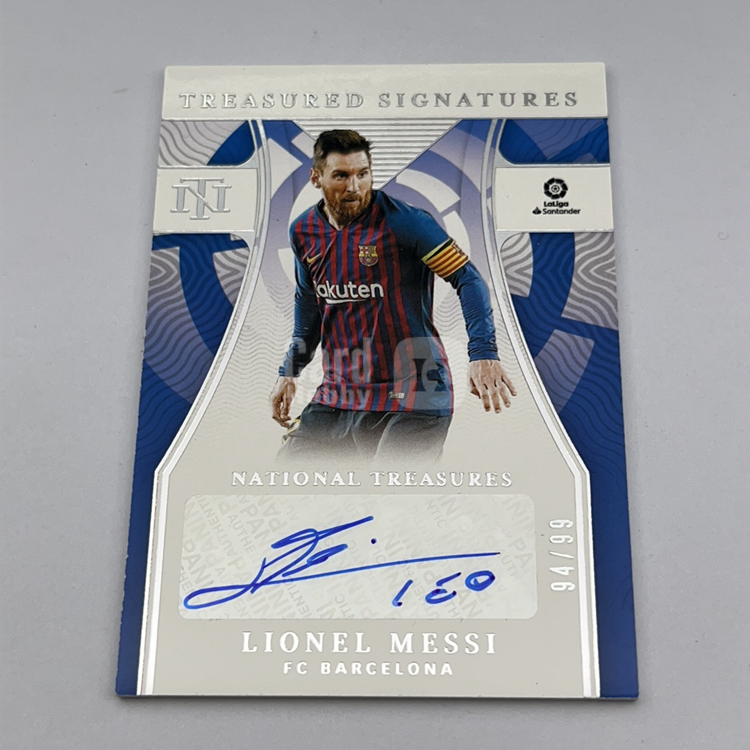 Mesi Ss 2021-22 Panini Chronicles Lionel Messi 【SS】编年史 国宝 西甲 巴萨巴塞罗那 传奇 球王 梅西 签字 ...