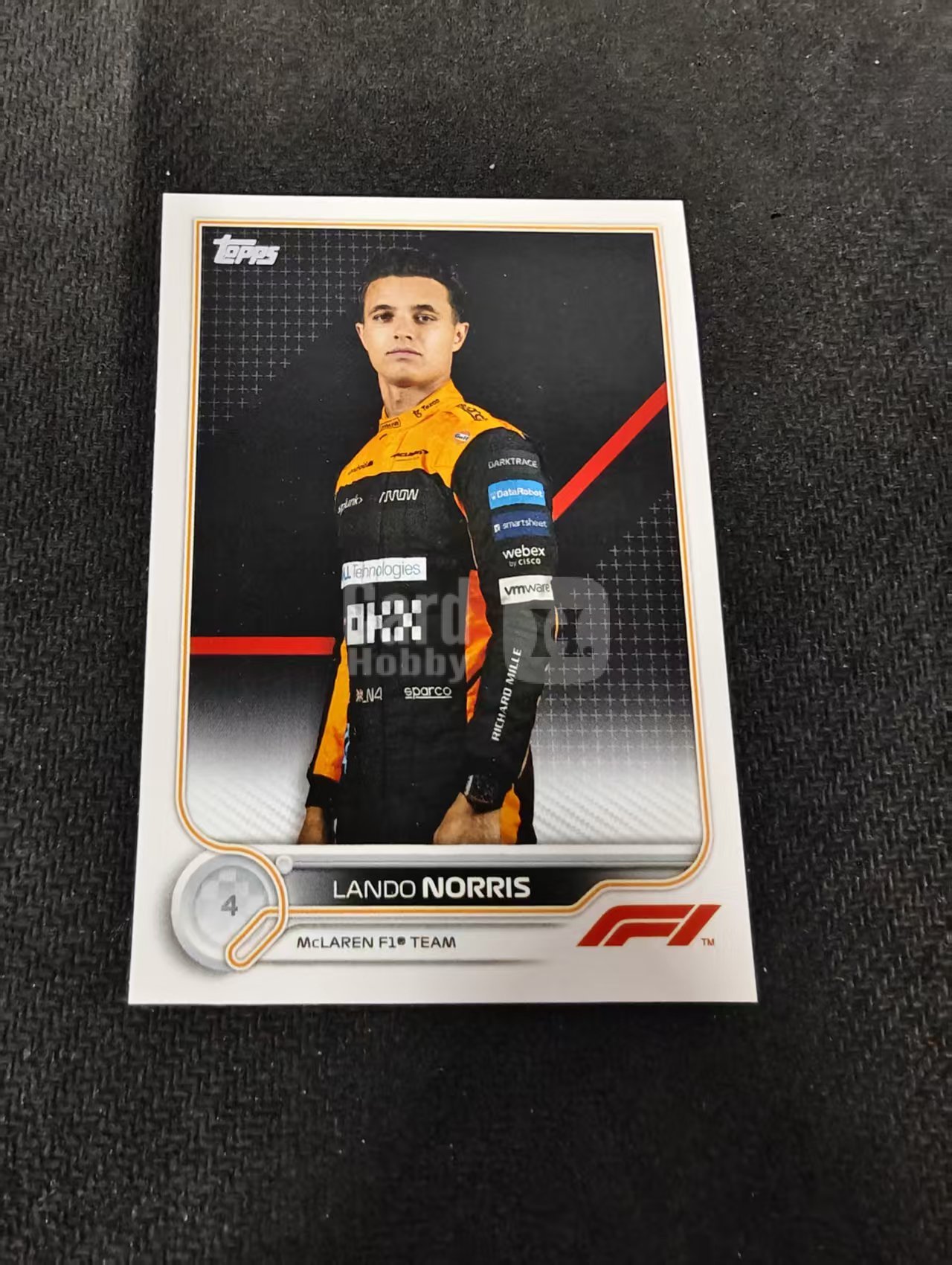 2022 Topps Chrome F1 Lando Norris 兰多 诺里斯 迈凯伦车队 划痕 边角瑕疵 @33