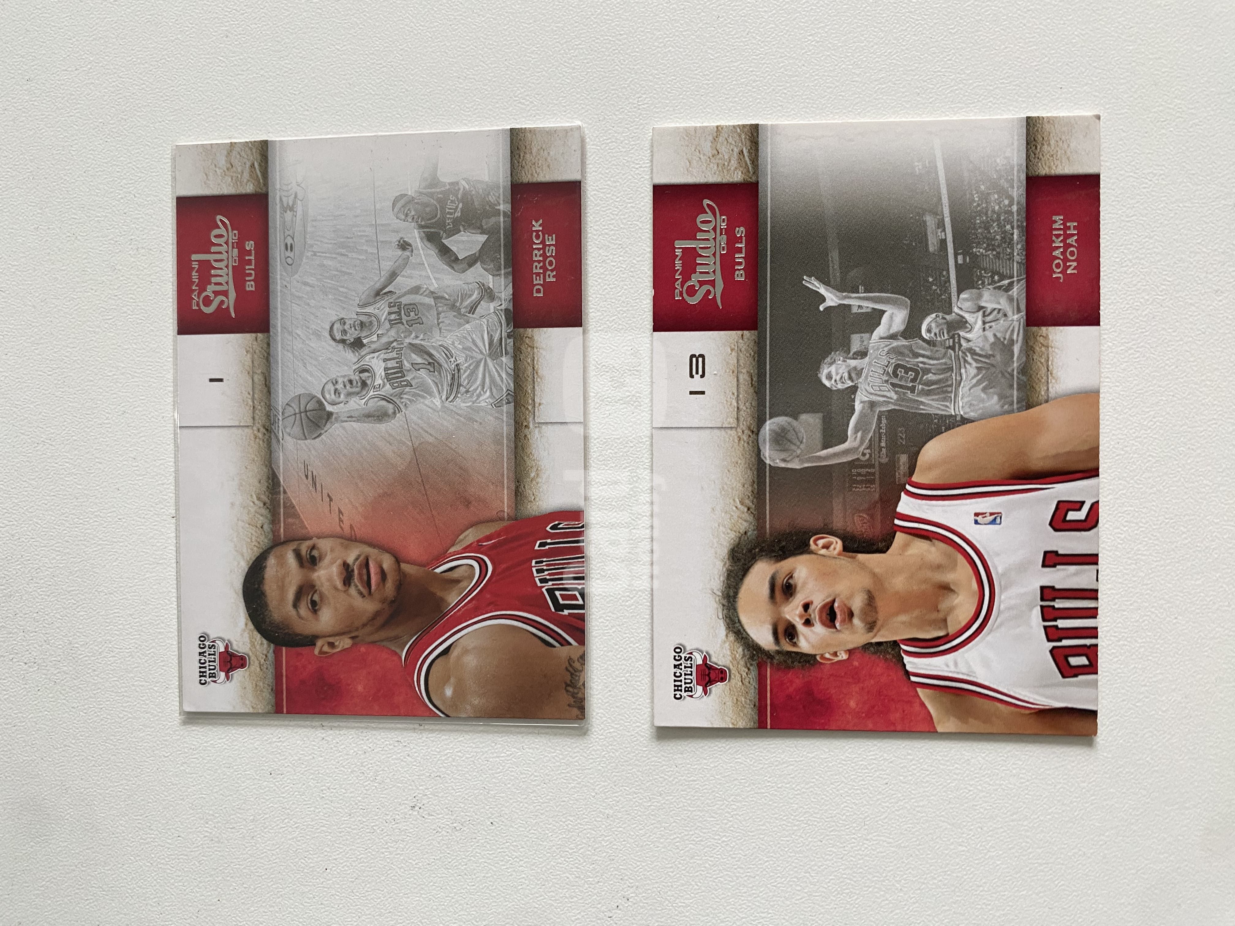 2010 Panini Studio Derrick Rose #69 #70 德里克罗斯 乔金诺阿 打包 老卡 凑套