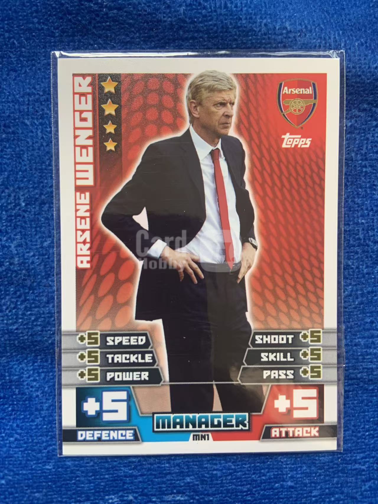 2014-15 Topps Premier Arsene Wenger 英超 阿森纳Arsenal 传奇教练 教授 温格 赛季不败 英超足总杯双冠王 欧冠亚军 ebay有价
