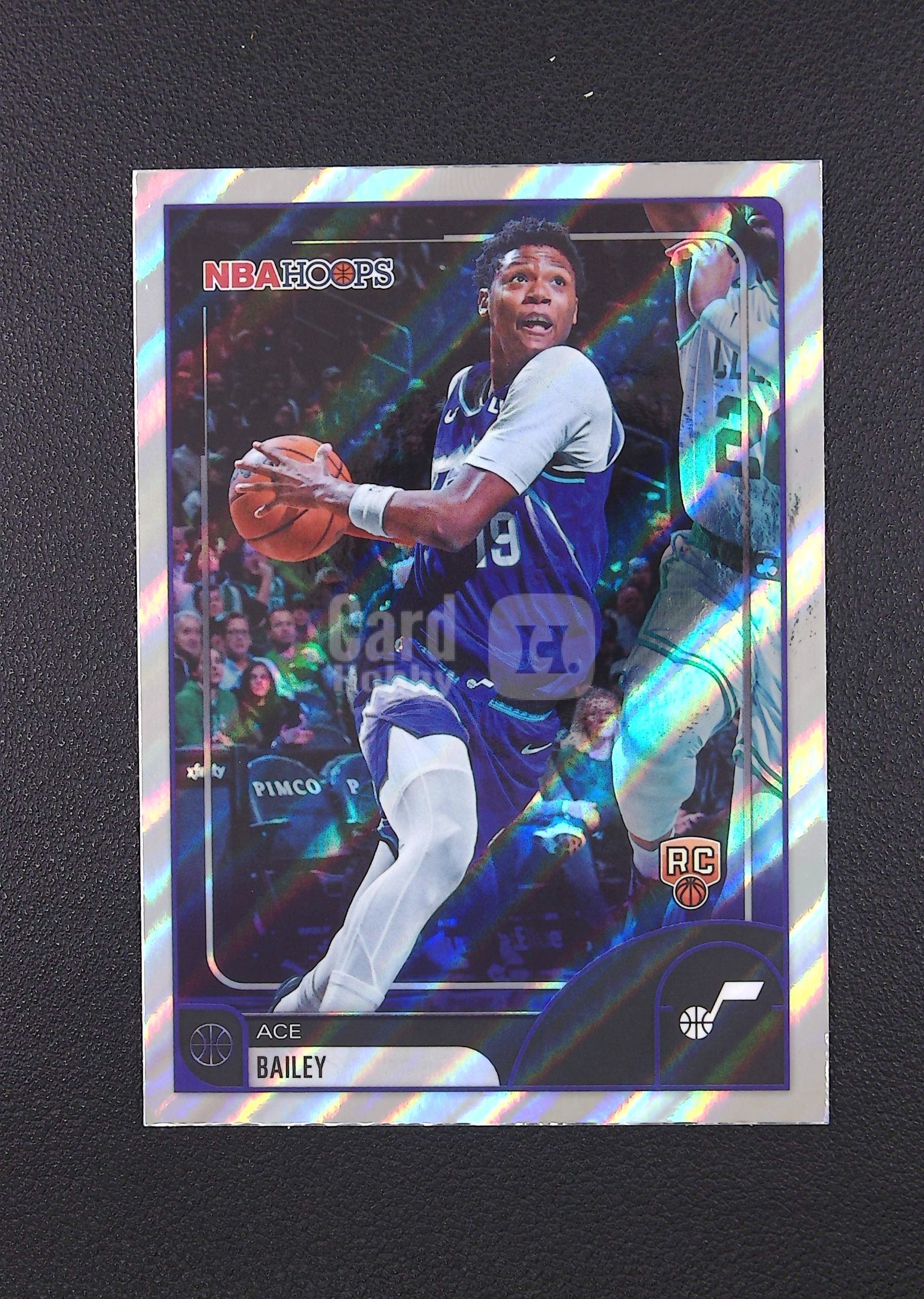 2026 Topps Hoops Ace Bailey RC 艾斯 贝利 新秀 光线折 爵士【Big M 代拍】 AQ888