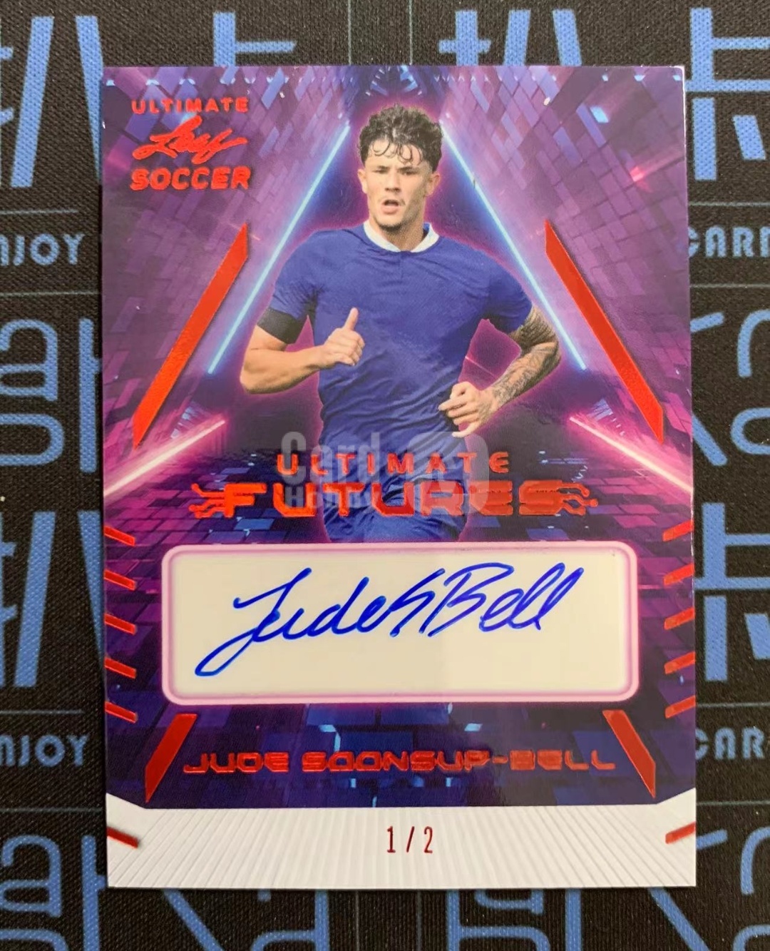 2022 Leaf 终极 JUDE SOONSUP-BELL 苏瑟普 贝尔 裘德 桑索 1/2编 首编rc新秀年 ultimate soccer 签字 墨迹完美 英格兰 泰国英超 卡品如图 收藏必备