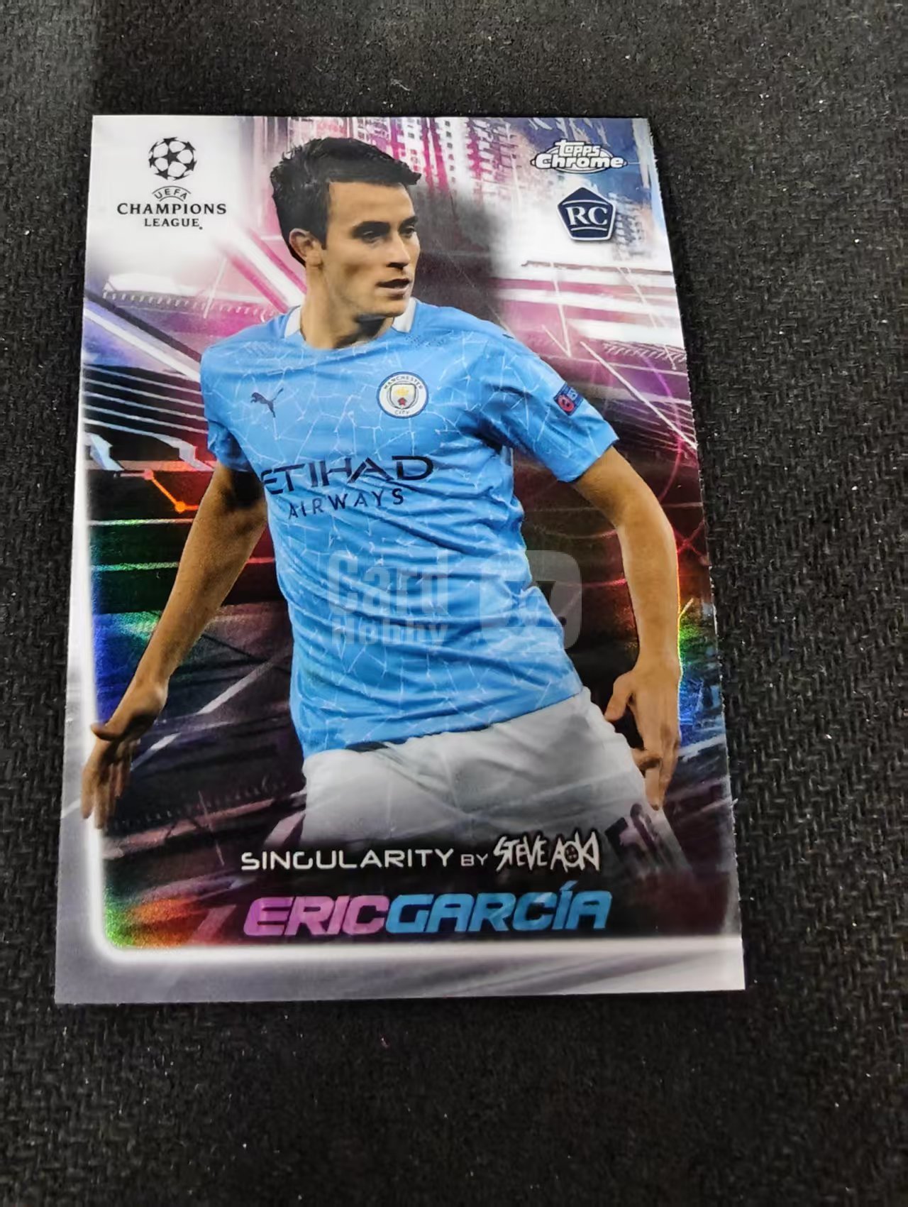 【可合并,不累计】2021 Topps Chrome eric garcia RC 曼城 埃里克 加西亚 新秀 欧冠 银折 不保卡品 介意勿拍