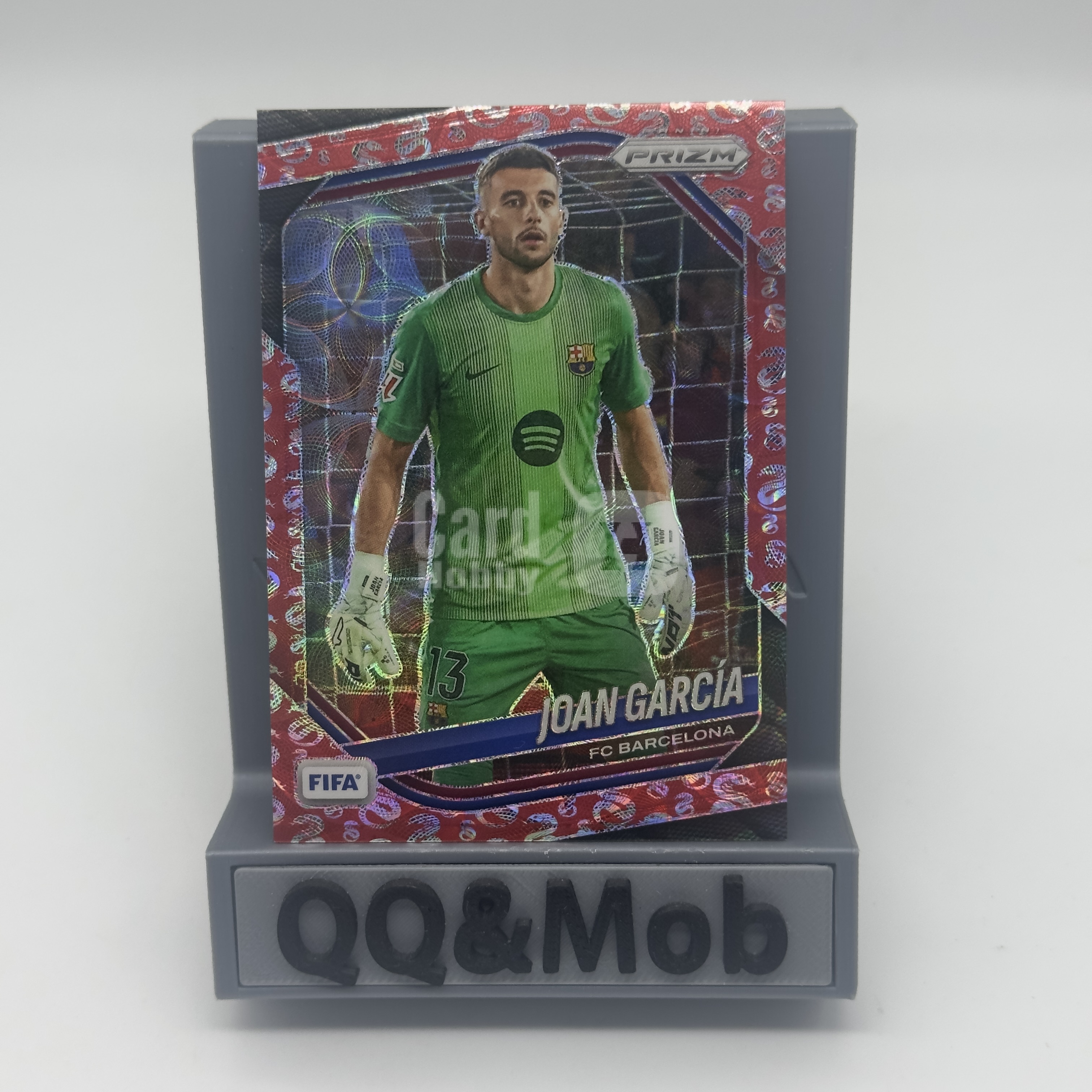 2025-26 Panini Prizm Joan García FIFA PZ 西班牙 巴萨 巴塞罗那 乔安 加西亚 蛇年折 新春折 5/48编 折射 卡品如图