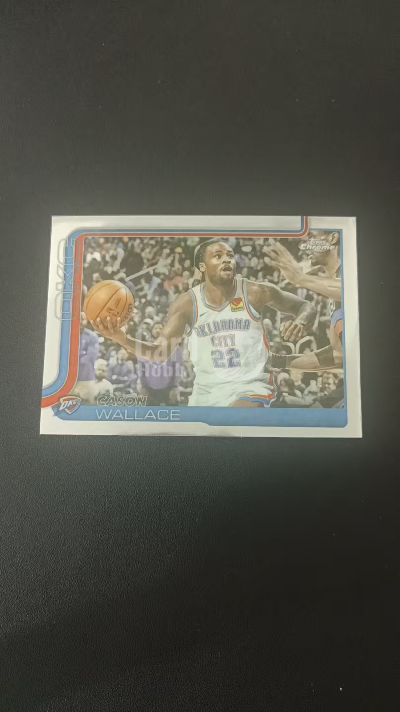 2024 Topps Chrome Cason Wallace #191 雷霆 卡森 华莱士 TC 元年 横版