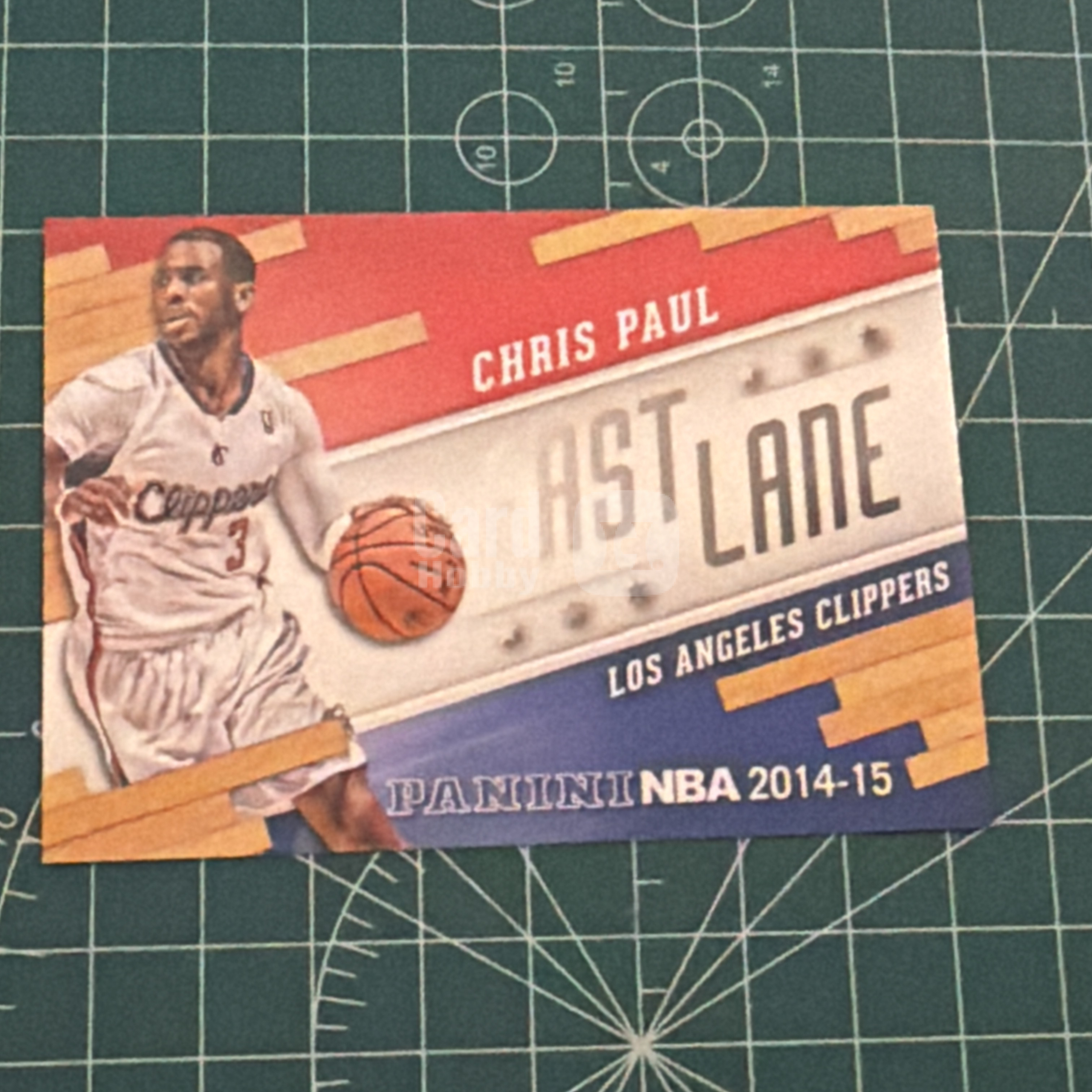 2014-15 Panini S.p.A Chris Paul 中雅图/中亚图 克里斯保罗 CP3 横版特卡 快车道 Fast lane 老卡 绝版卡 稀有大比例