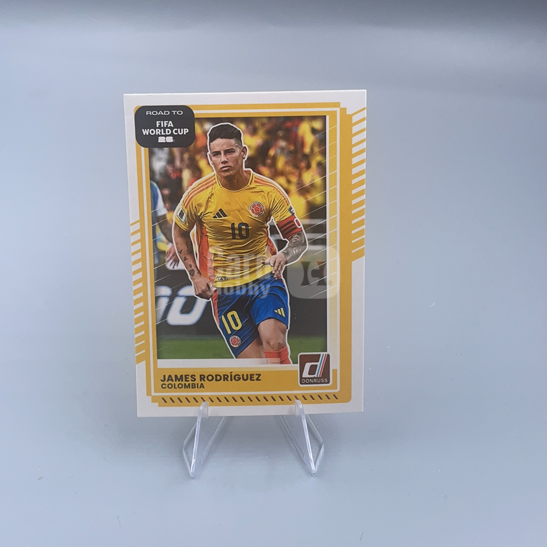 2025-26 Panini Donruss James Rodríguez 【顺丰速运 只合并不累计】杜蕾斯 世界杯之路 卡品如图 哥伦比亚 罗德里格斯 Z5