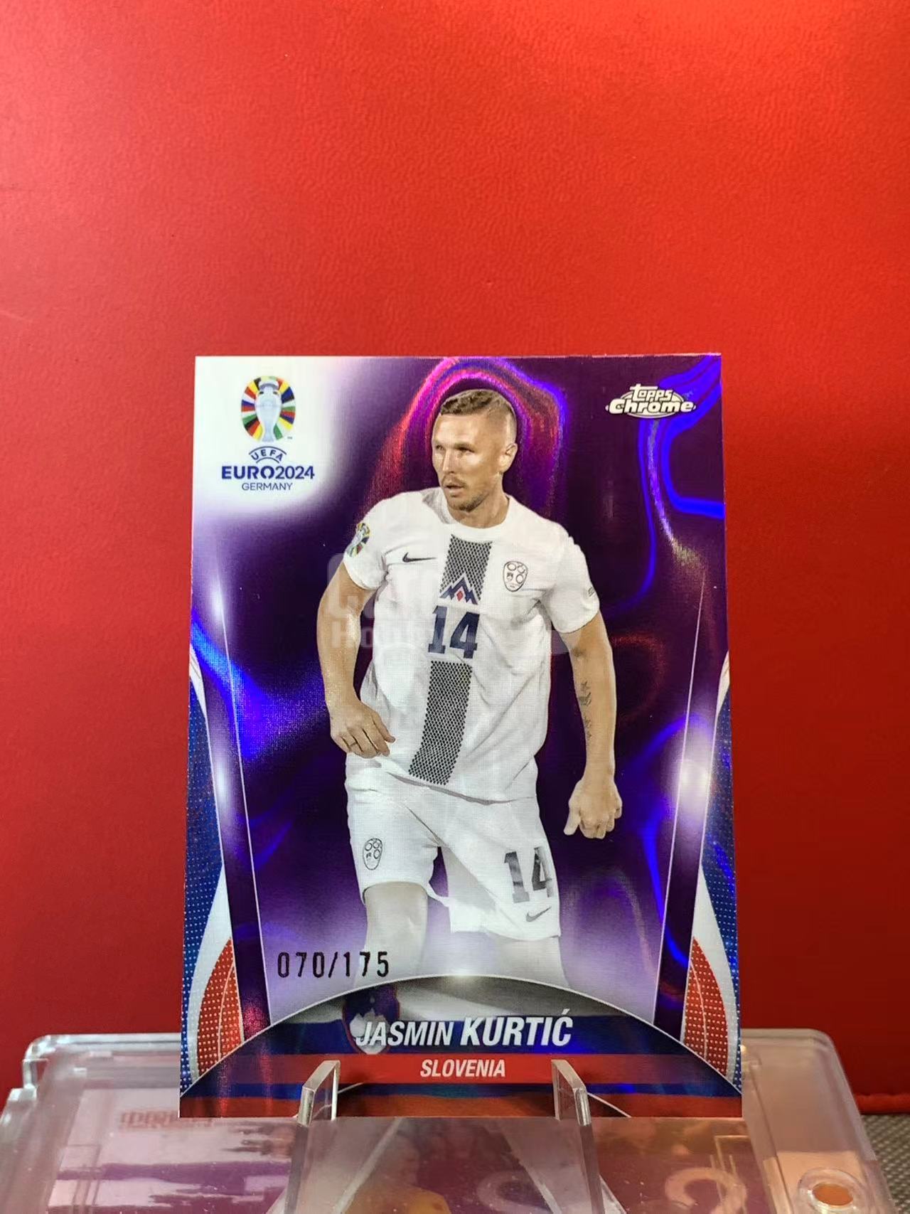 (詹叔代拍)2024 Topps Chrome Jasmin Kurtic 雅斯敏 库尔蒂奇 斯洛文尼亚 070/175编 顺丰寄付 泰山