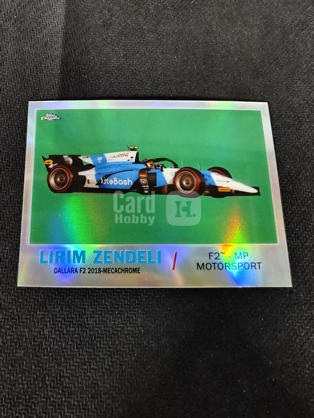 2021 Topps Chrome F1 Lirim Zendeli 利里姆 岑德利 银折 划痕 边角瑕疵 #LZ