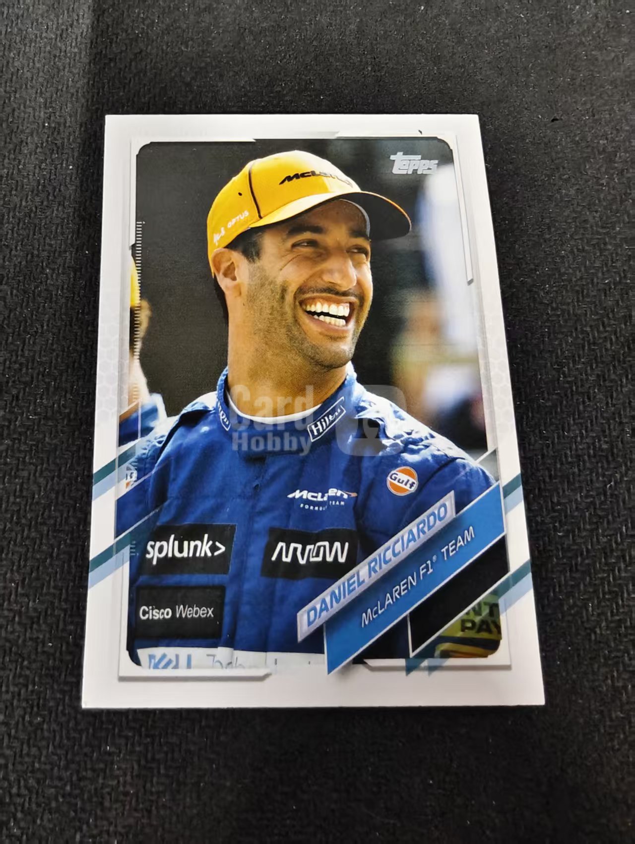 2021 Topps Chrome F1 Daniel Ricciardo 丹尼尔 里卡多 划痕 边角瑕疵 @28