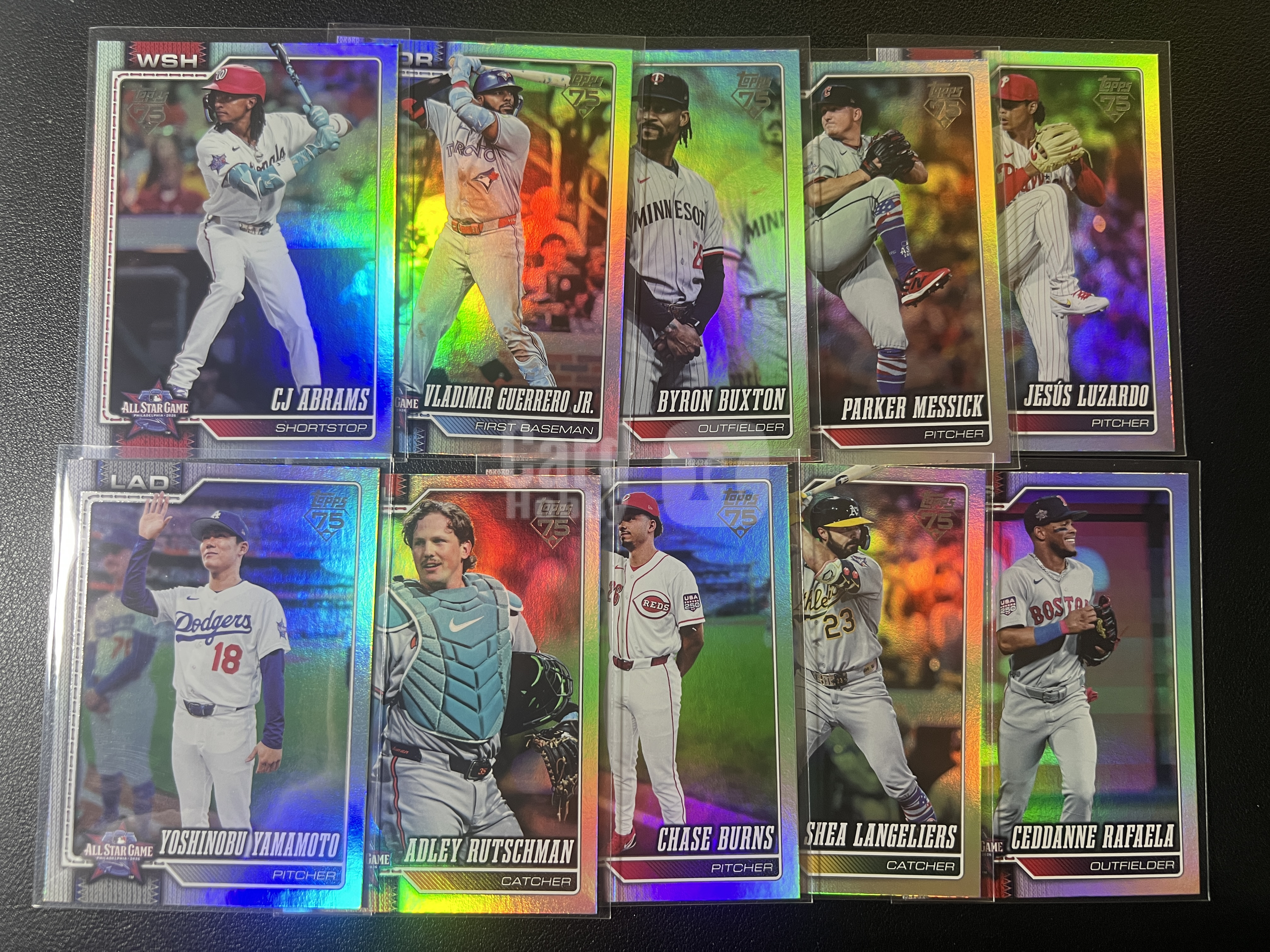 2026 Topps Update Series 棒球 Vladimir Guerrero Jr. 小格雷罗 Rutschman 鲁奇曼 山本由伸 巴克斯顿 拉斐拉 等银折lot1 FY3102