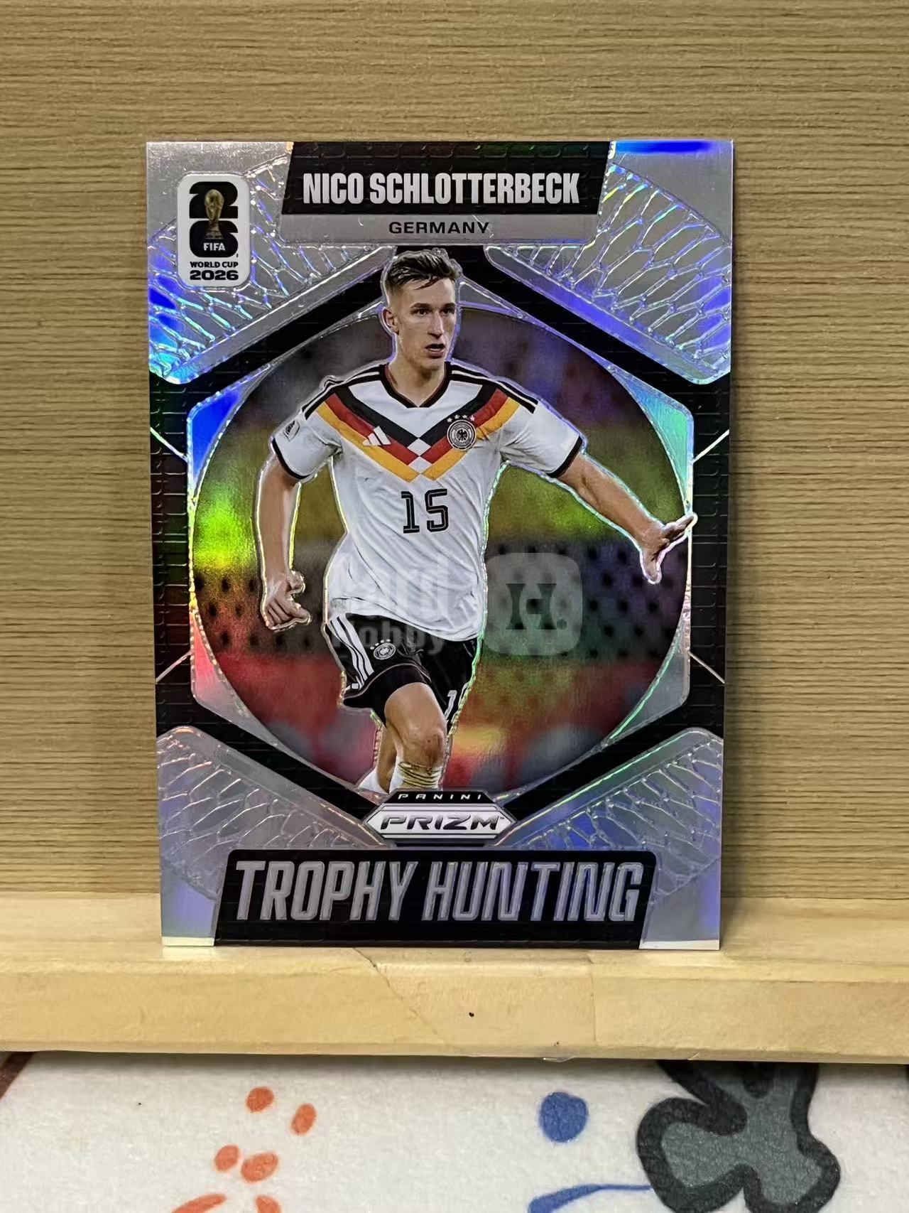 2026 Panini World Cup Prizm Nico Schlotterbeck 施洛特贝克 特卡 德国 银折 世界杯 实卡精美 卡品如图 LA-1