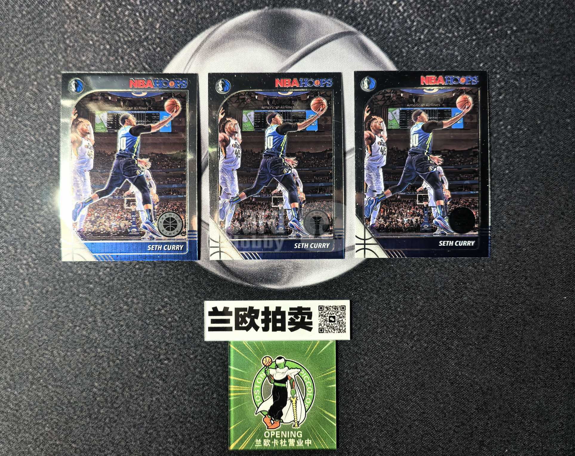 【兰欧代卖】2019-20 Panini Hoops 赛斯 库里 3张lot 选图巨帅 卡品如图 介意勿拍「刘老板7期」