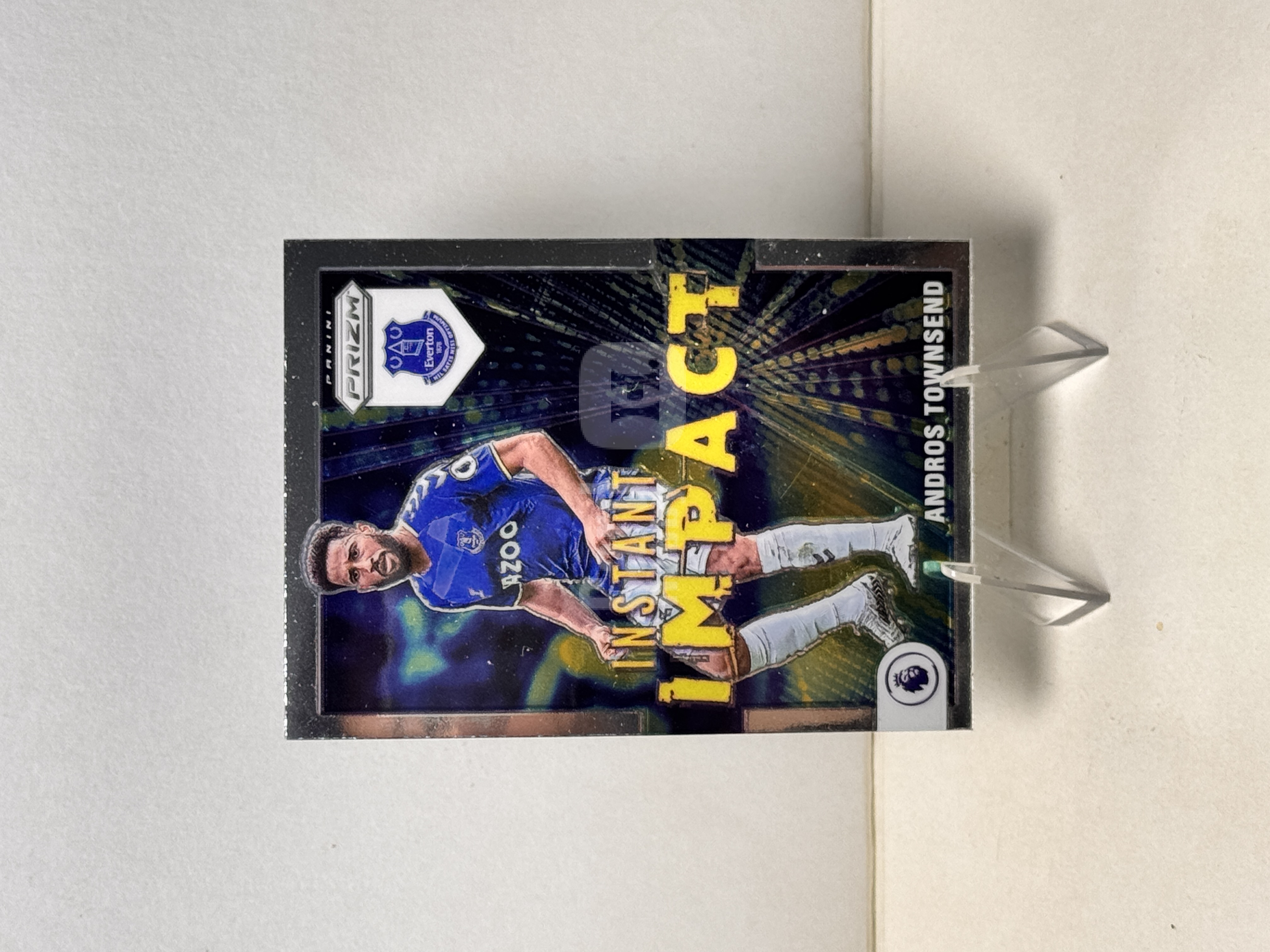 2021-22 Panini Prizm Andros Townsend 英超PZ 安德罗斯 汤森德 埃弗顿 Instant Impact 特卡 实卡精美 收藏必备 卡品如图【星爷代拍】F3-1