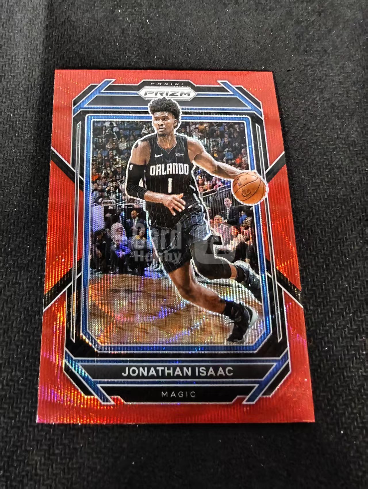 2022-23 Panini Prizm Jonathan Isaac 乔纳森 艾萨克 魔术 红波纹 PZ 划痕 边角瑕疵 #169
