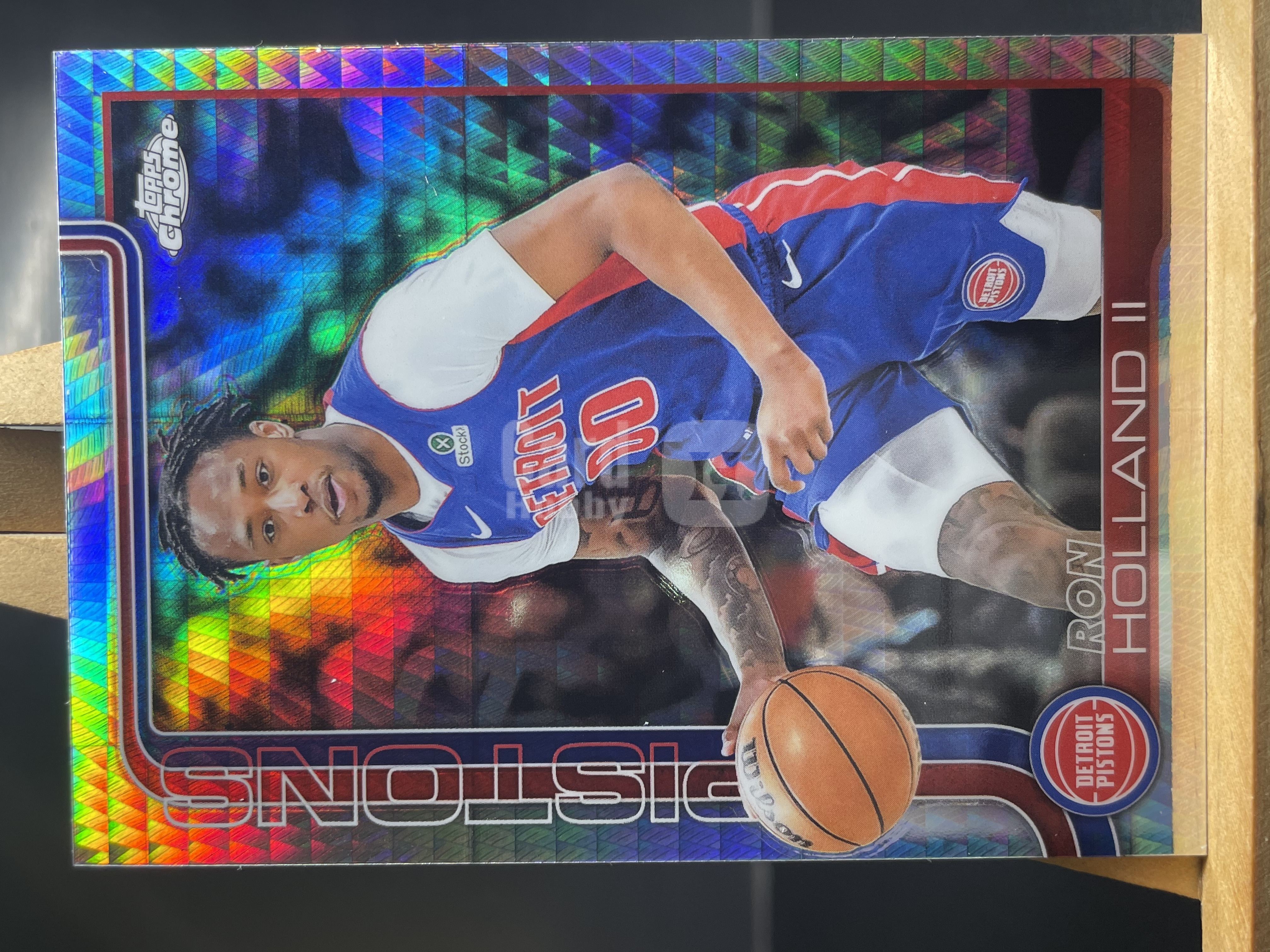 (K4) 2025 TOPPS 折射 罗纳德 德韦恩 霍兰二世 活塞   近期大热球星 收藏必备 卡品如图 ! ! !