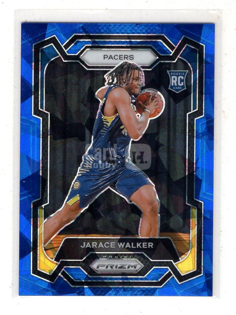 2023-24 Panini Prizm Jarace Walker RC 【来拆波卡】步行者 贾雷斯沃克 新秀 蓝碎冰折 125编 jjdk