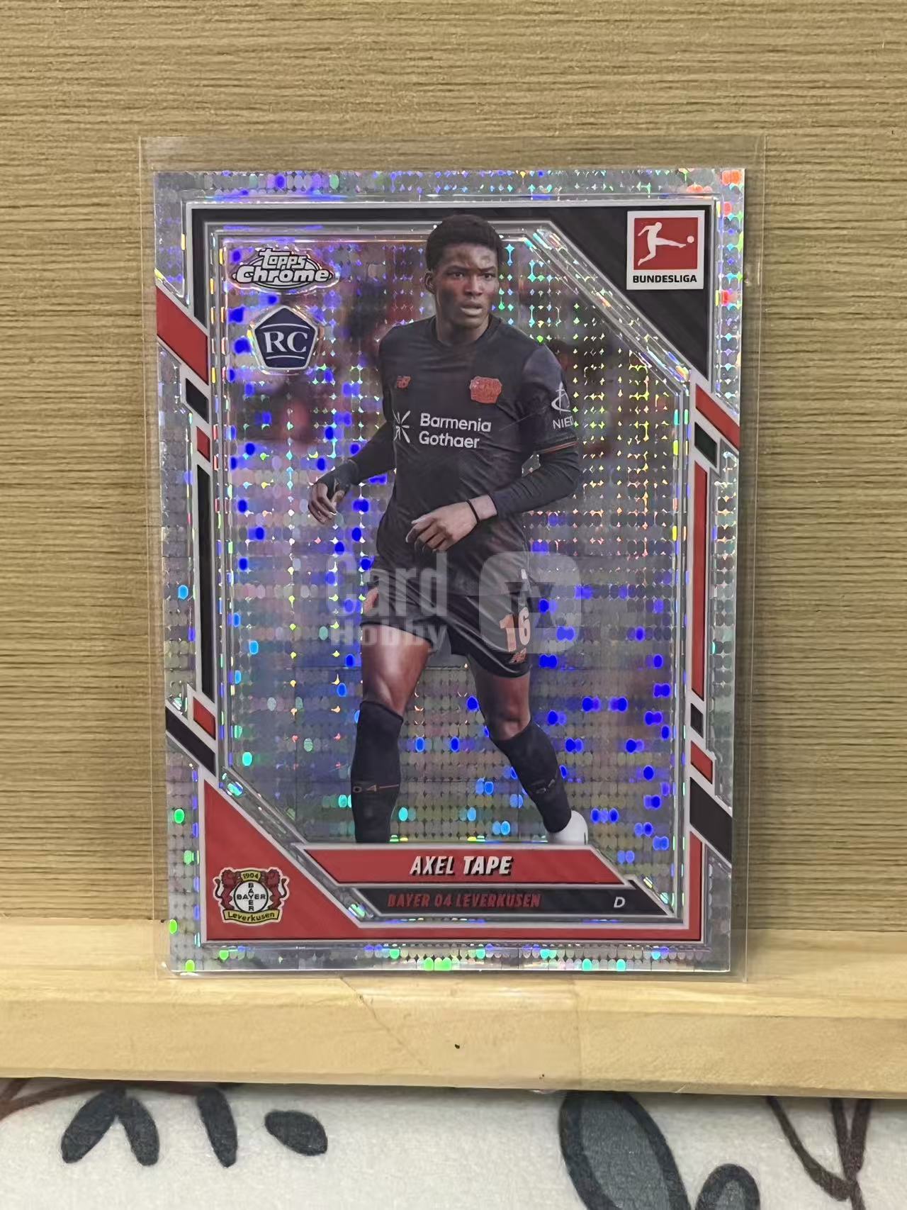 2026 Topps Chrome axel tape RC 塔佩 新秀 脉冲折 勒沃库森 银折 德甲 实卡精美 卡品如图 LZL7