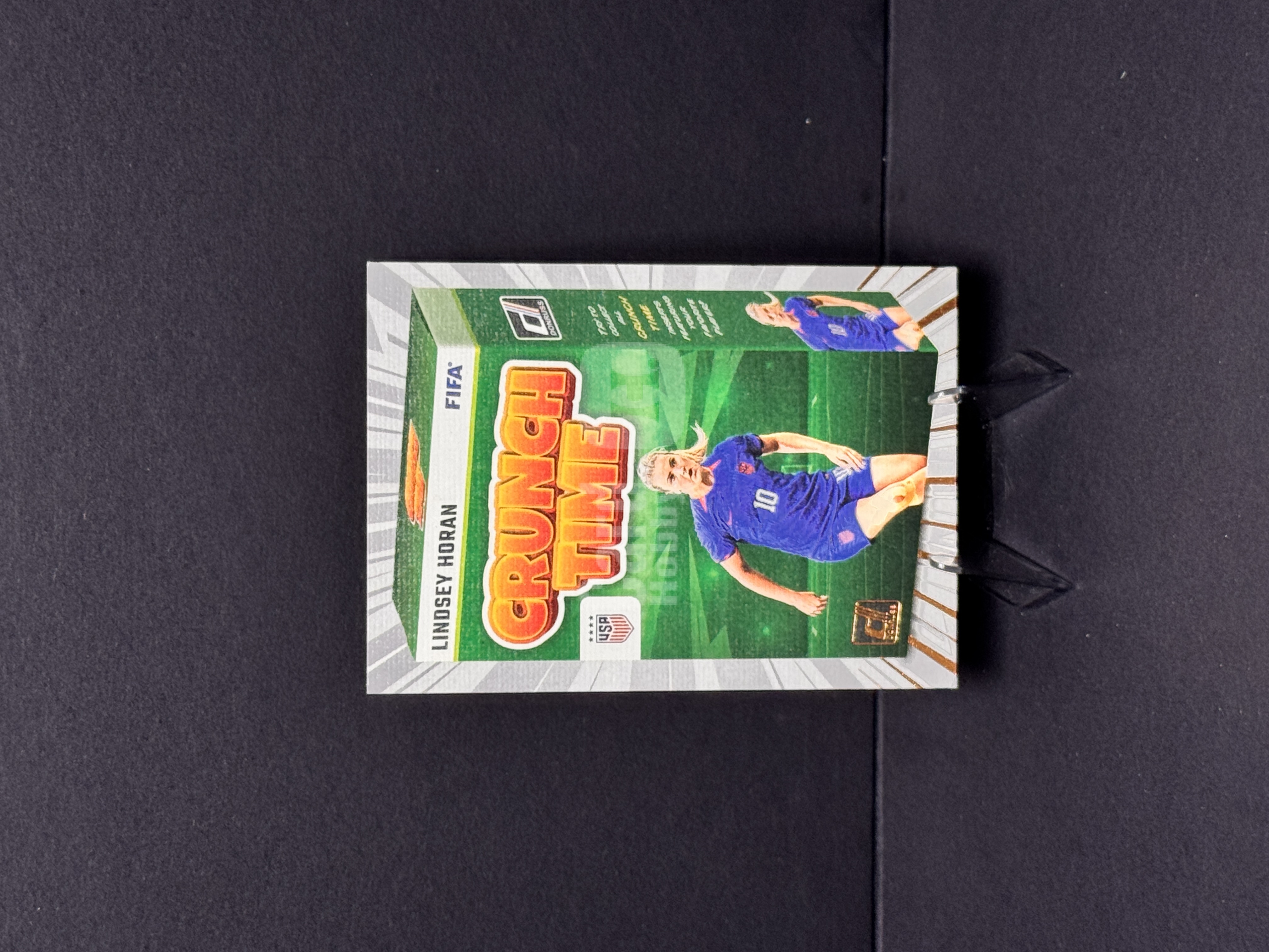 2023-24 Panini Donruss Lindsey Horan FIFA 杜蕾斯 女足 林赛 霍兰 美国 Crunch Time 关键时刻特卡 铜平行 卡品如图 【代卖】 AB1-3
