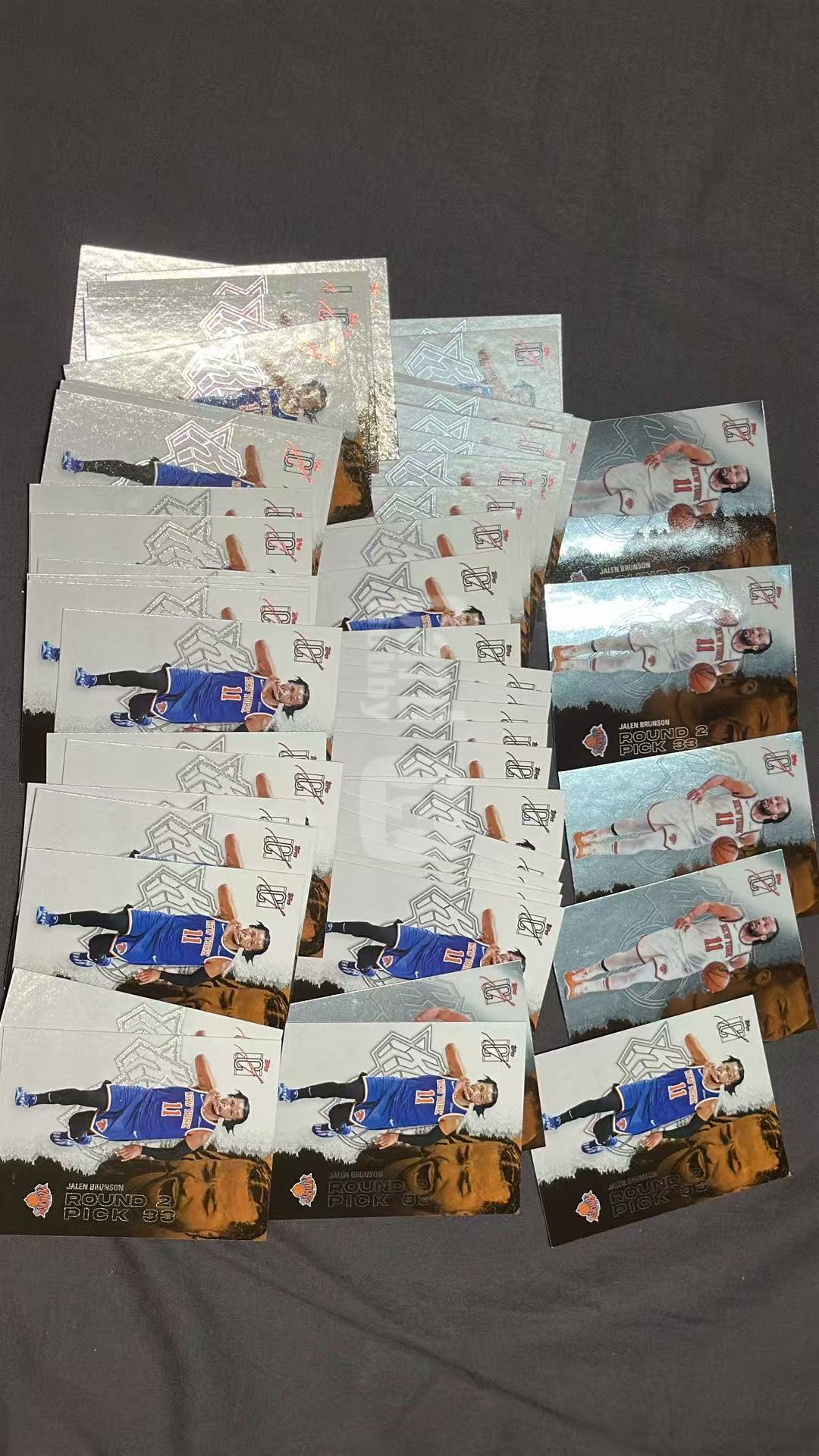 2026 Topps Signature Class Jalen Brunson 【小猪包代卖】尼克斯 FMVP 布伦森 大头 chrome 30张 lot 元年 base 凑套 冰山