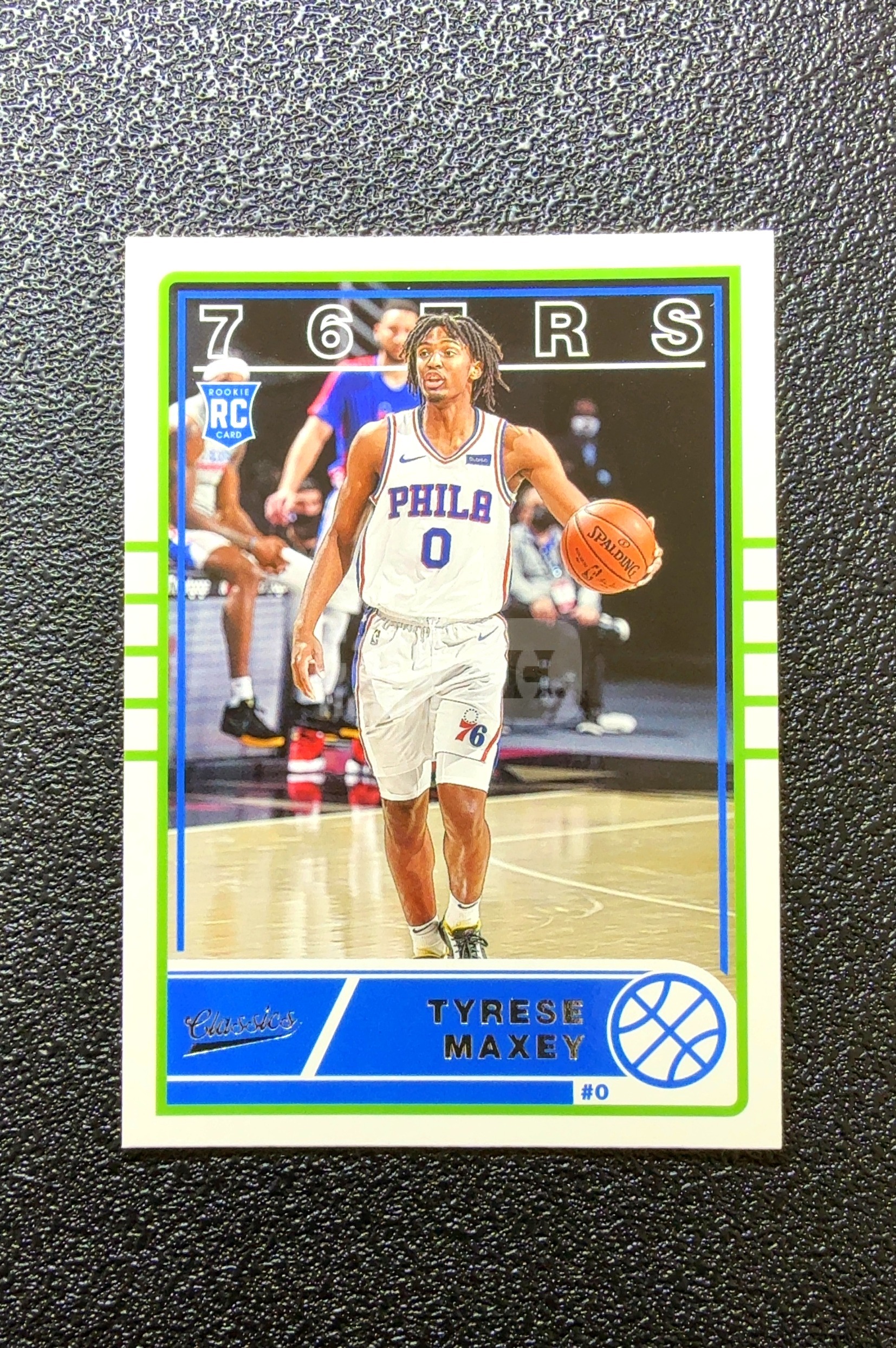 【小白1%代卖】2021 Panini Chronicles Classics Classics 经典 Tyrese Maxey 泰瑞斯·马克西 新秀 RC 卡品如图 高价值 0020#186