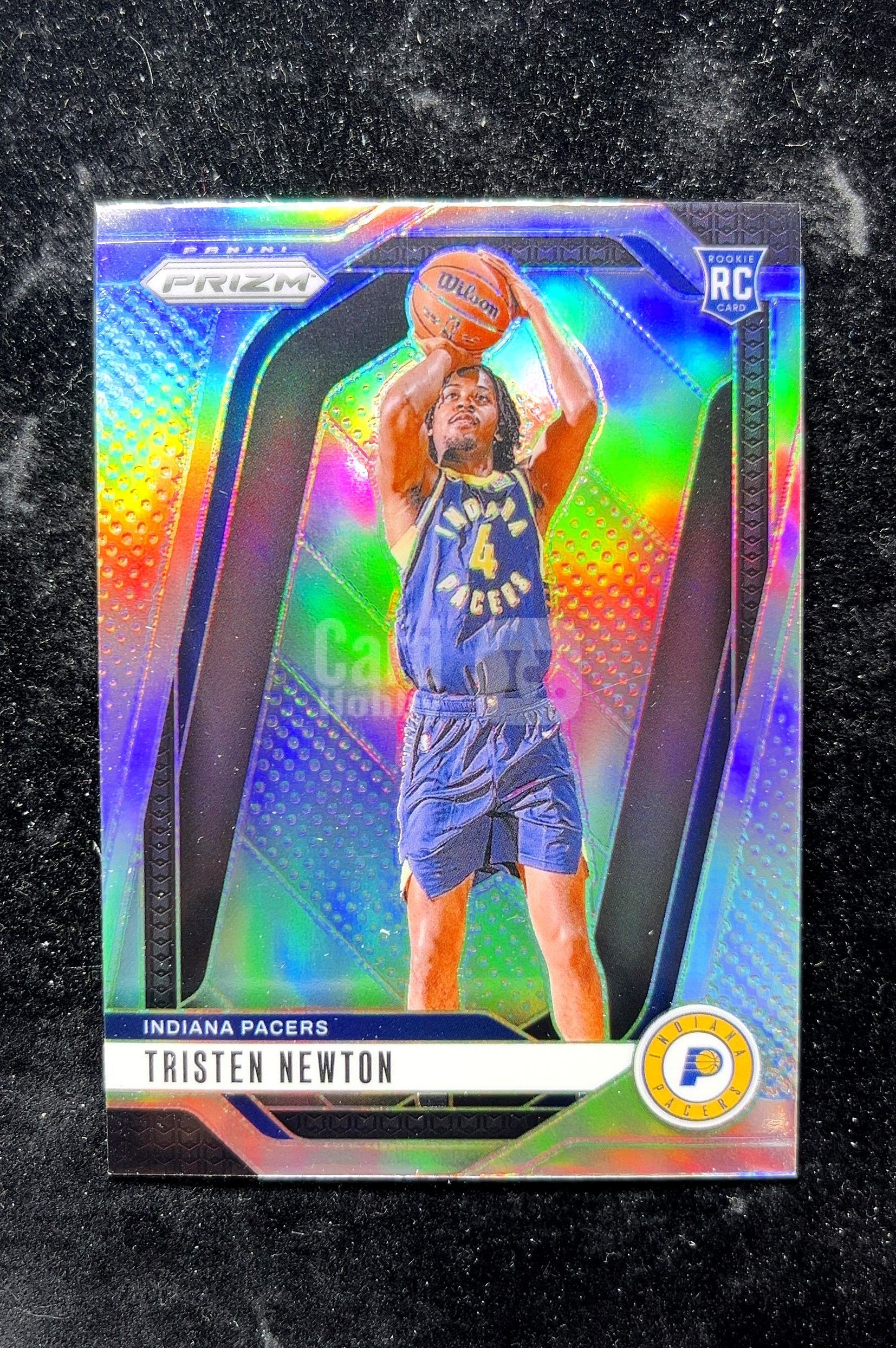 【小白1%代卖】2024 Panini Prizm Rookie RC Card 新秀卡 Tristen Newton 特里斯坦·牛顿 银折 折射 新秀 RC 卡品如图 高价值 #261 0702