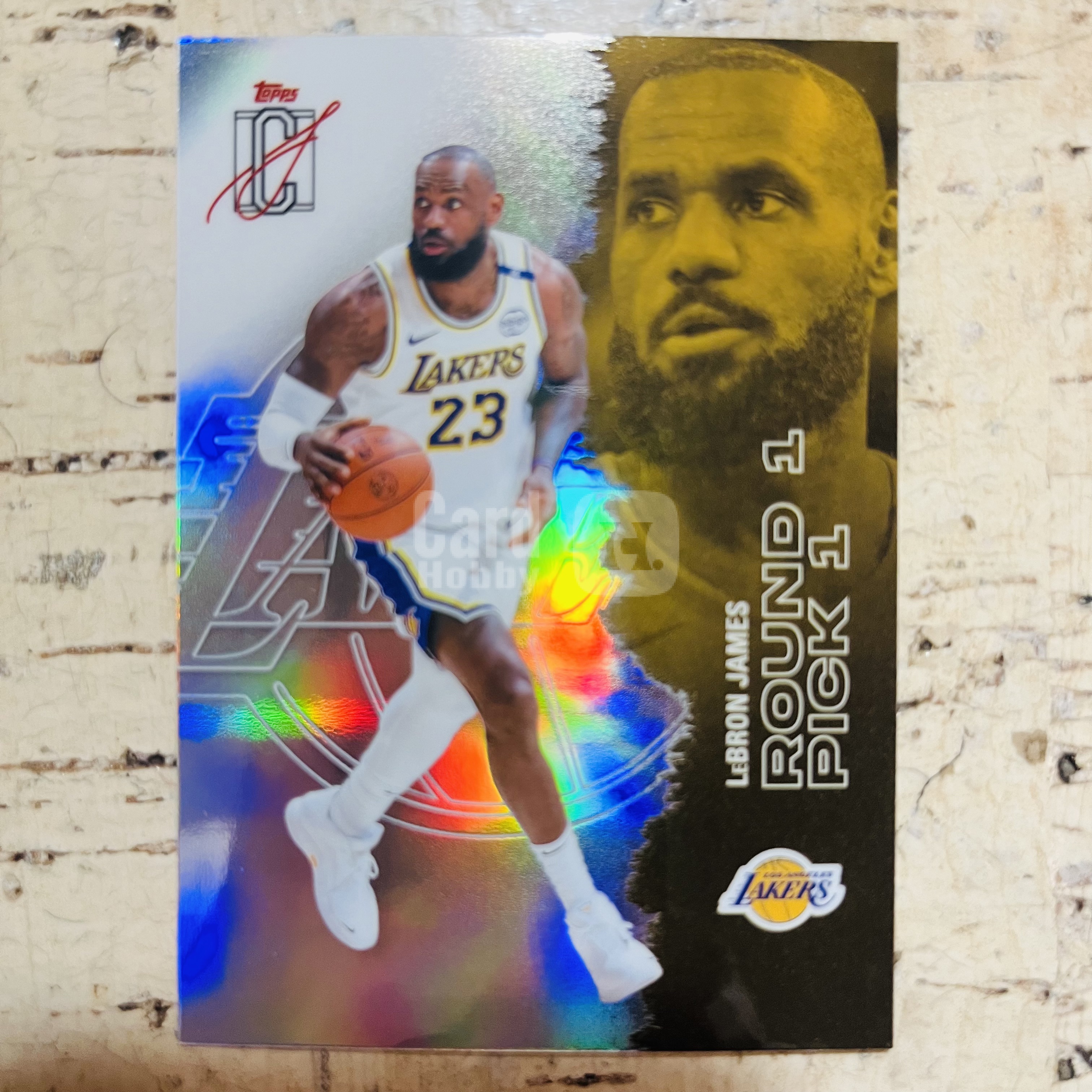 2025-26 Topps Signature Class LeBron James 湖人 勒布朗 詹姆斯 正银折 银折射 稀有折射 凑彩虹必备【小卡迷拍卖 可累积半年】