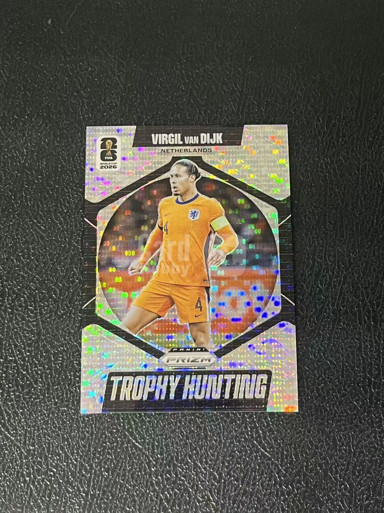 2026 Panini World Cup Prizm Virgil van Dijk 范戴克 特卡 脉冲折 荷兰 世界杯 银折 实卡精美 卡品如图 LA-5