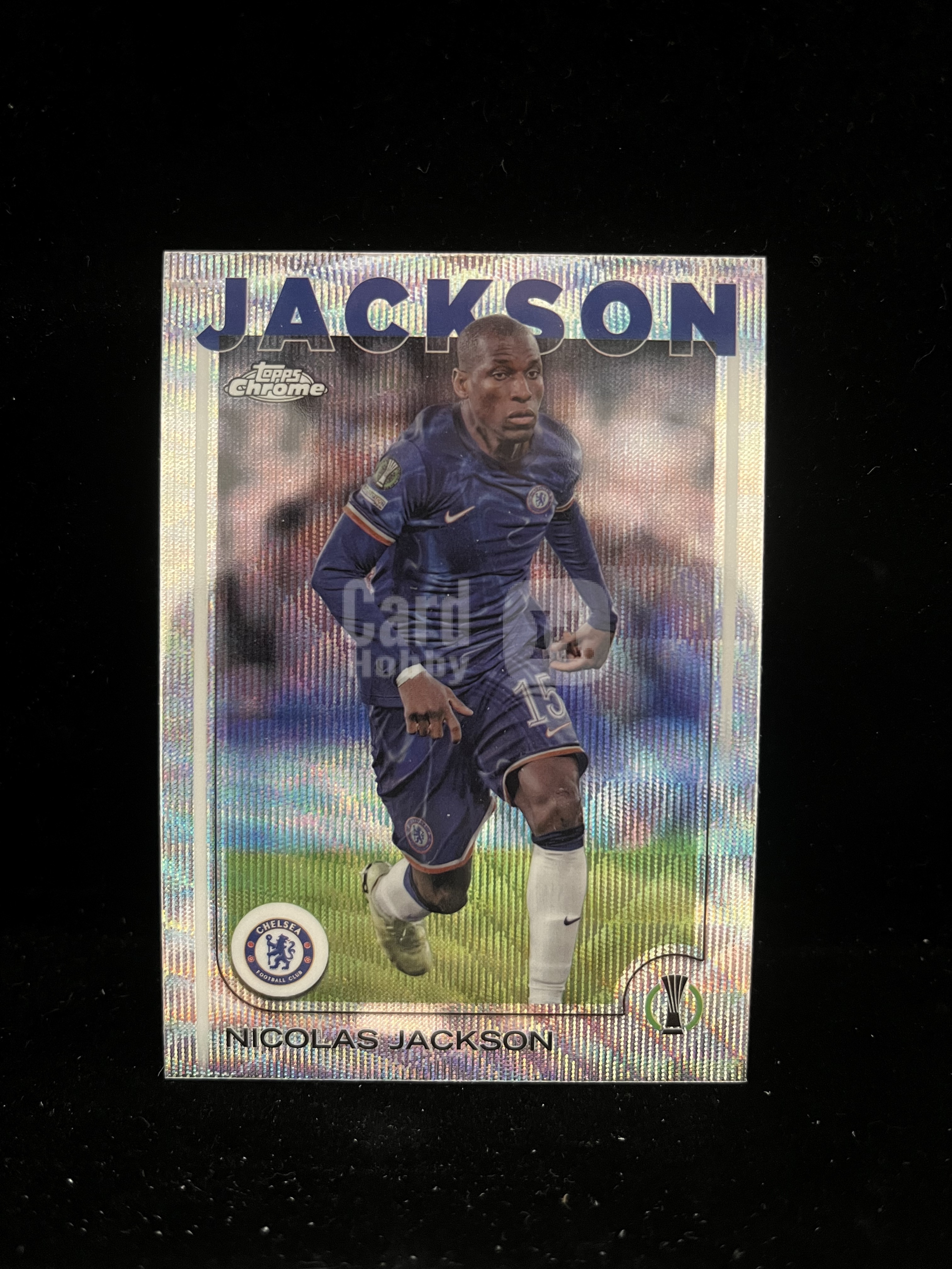 免费代拍 2025 Topps Chrome UCC Conference League 尼古拉斯·杰克逊 Nicolas Jackson 折射 卡品如图#E638