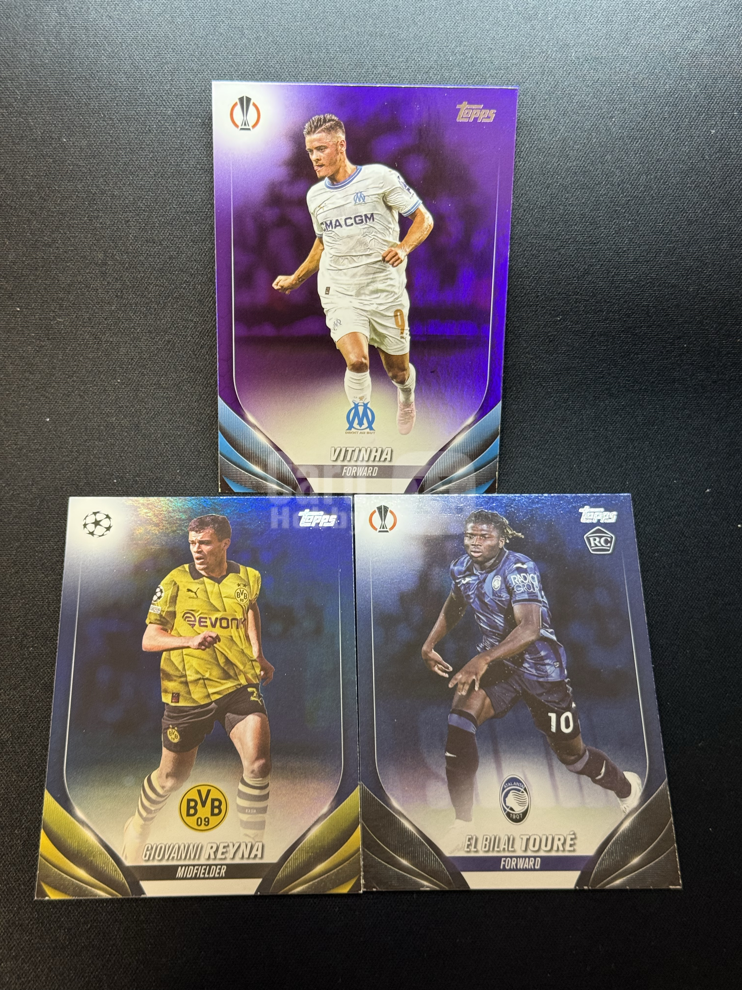 2023-24 Topps UCC Vitinha 【小贝代拍】欧战 UCC 维蒂尼亚 特劳雷 雷纳 /250编 /299编 不保卡品 拍前看描述 H MFC