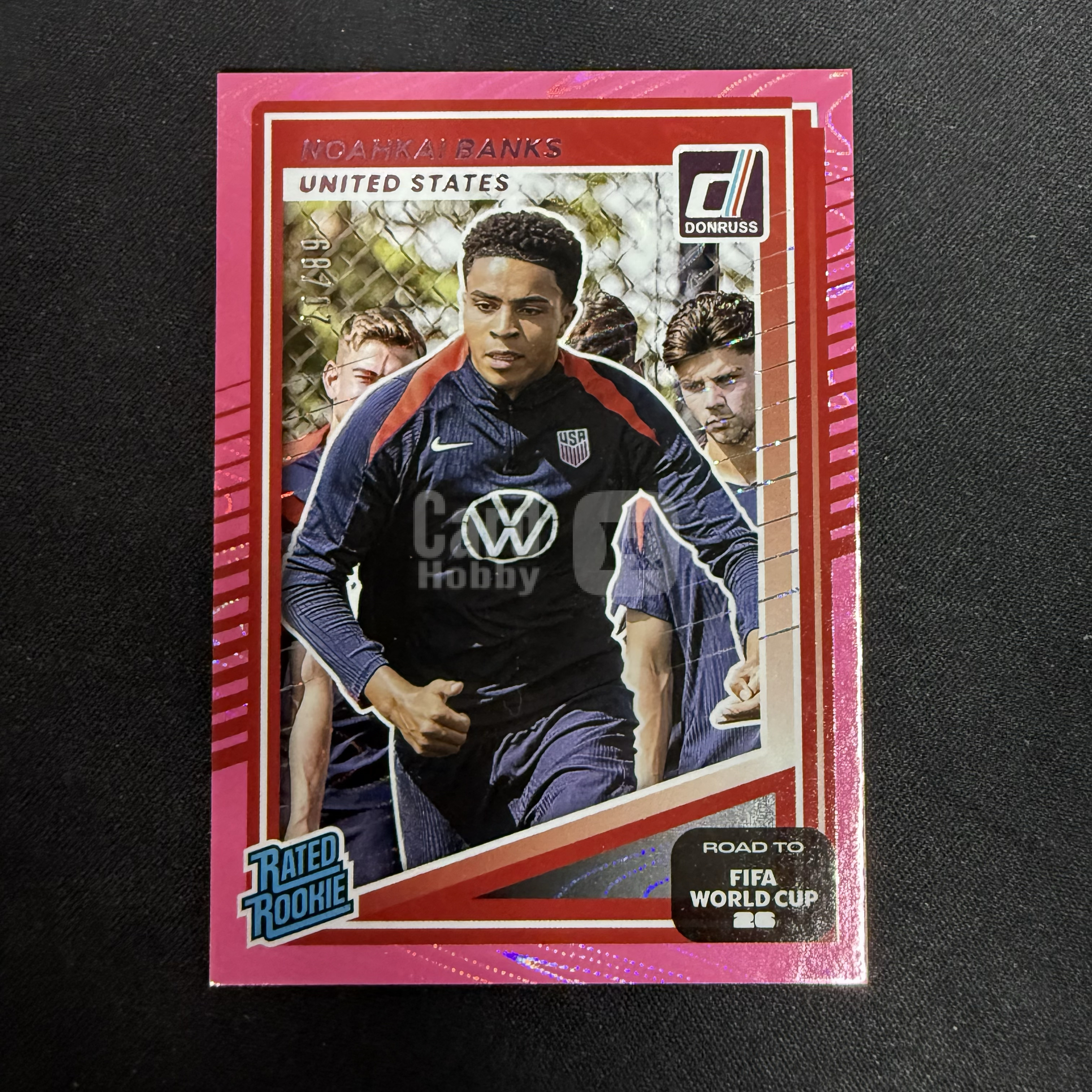 2025-26 Panini Donruss NOAHKAI BANKS RC 【SC拍卖】杜蕾斯 世界杯 班克斯 美国 新秀 20/99编 收藏必备(小樽之恋)
