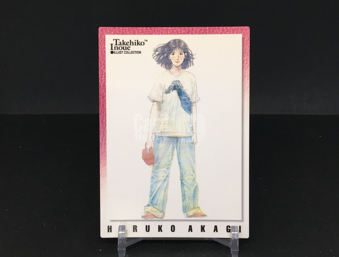 【DC拍卖】4.26CR7 【1998 万代 Carddass Masters 灌篮高手 井上雄彦原画收藏卡 #T39 HARUKO AKAGI 赤木晴子】