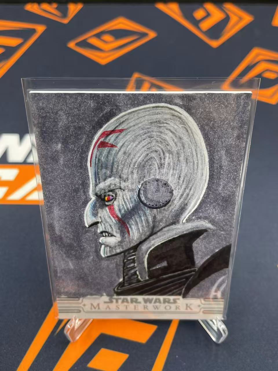 2026 Star Wars Topps 星球大战 Masterwork 大师杰作 手绘卡 Sketch 【缇缇代拍】 1/1编 画师 Matthew Skillern 亲笔签名 值得收藏 天空城