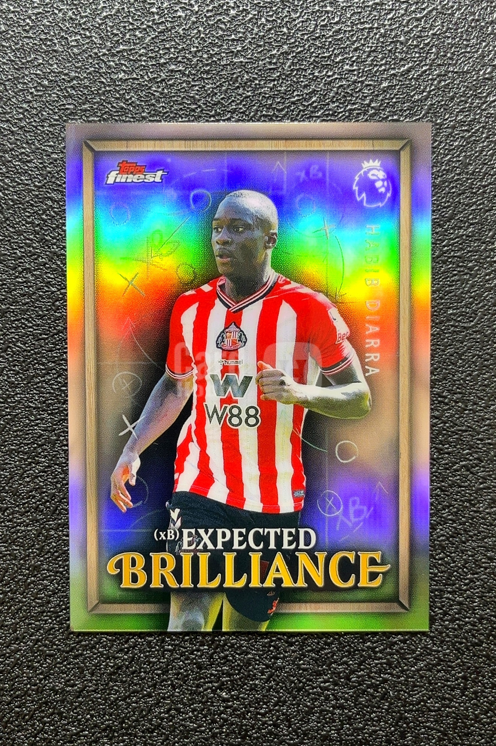 【岛屿拍卖】2026 Topps Finest Expected Brilliance 预期闪耀 HABIB DIARRA 哈比·迪亚拉 银折 折射 卡品如图 高价值 #XB-34 0007#263
