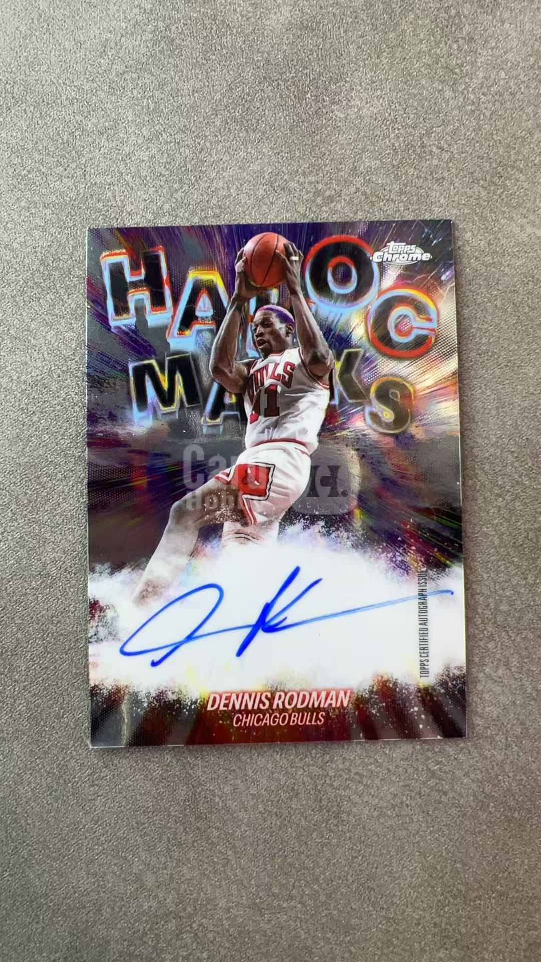 1031【330球星卡实体店代卖】2026 TOPPS Chrome Update TCU Dennis Rodman 罗德曼 公牛 签字 卡签 AUTO 仅顺丰寄付 (蘇阖)