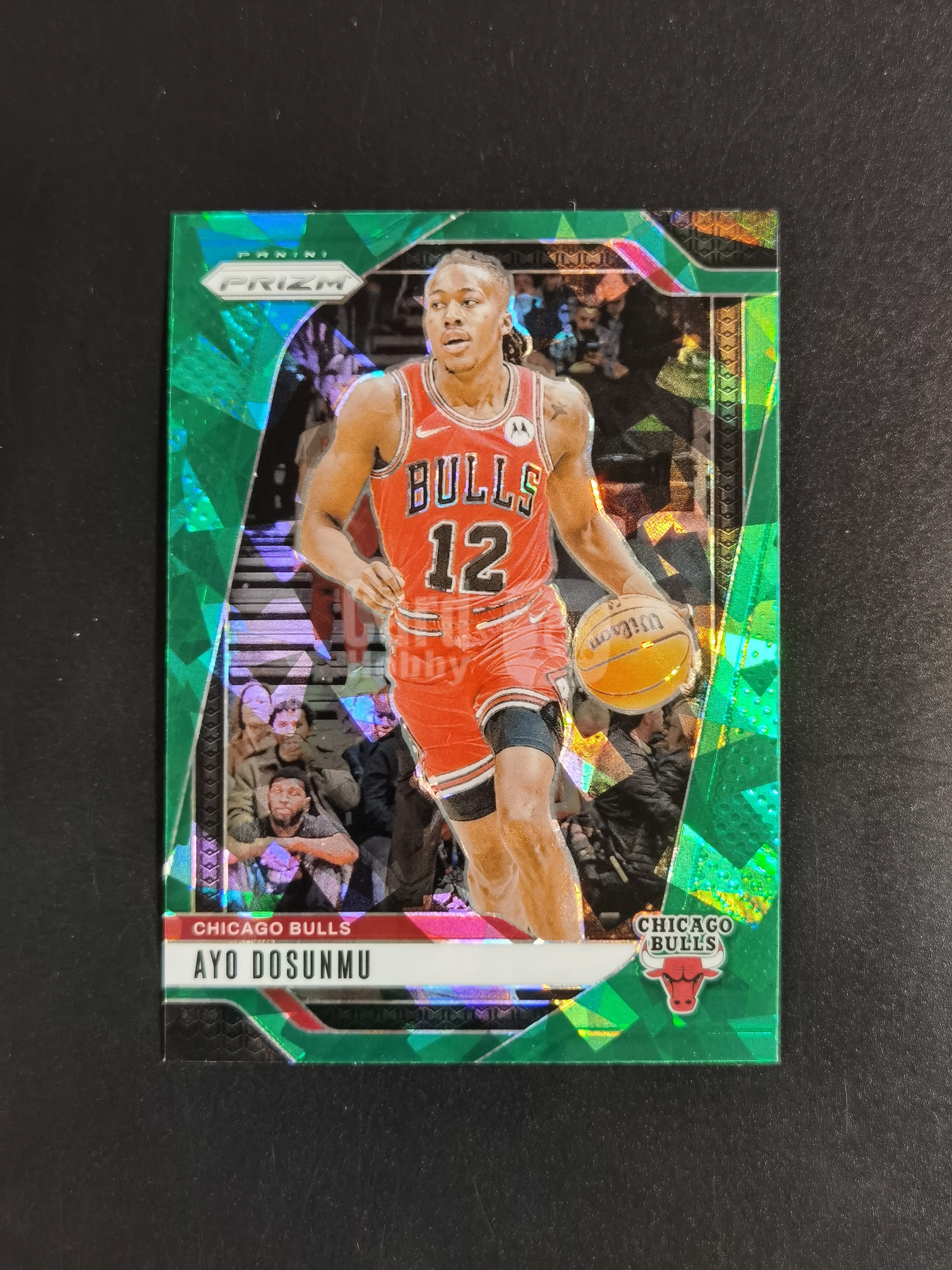 2024-25 Panini Prizm Ayo Dosunmu 阿约 多孙姆 绿碎冰折 卡品如图 专收必备