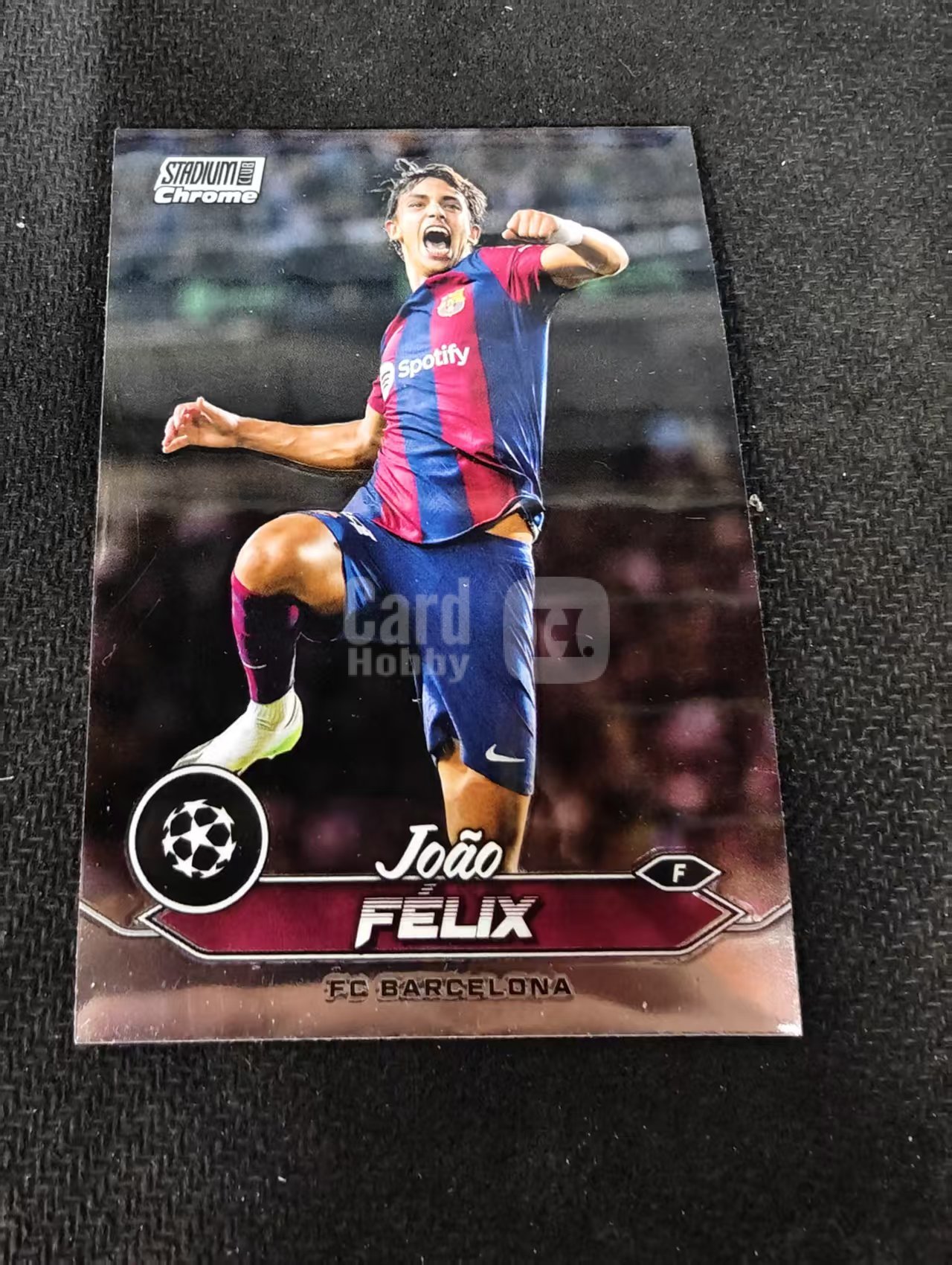 【可合并,不累计】2024 Topps Stadium Club Chrome Joao Felix 若奥 菲利克斯 巴塞罗那 竞技场 欧冠 不保卡品 介意勿拍 #57