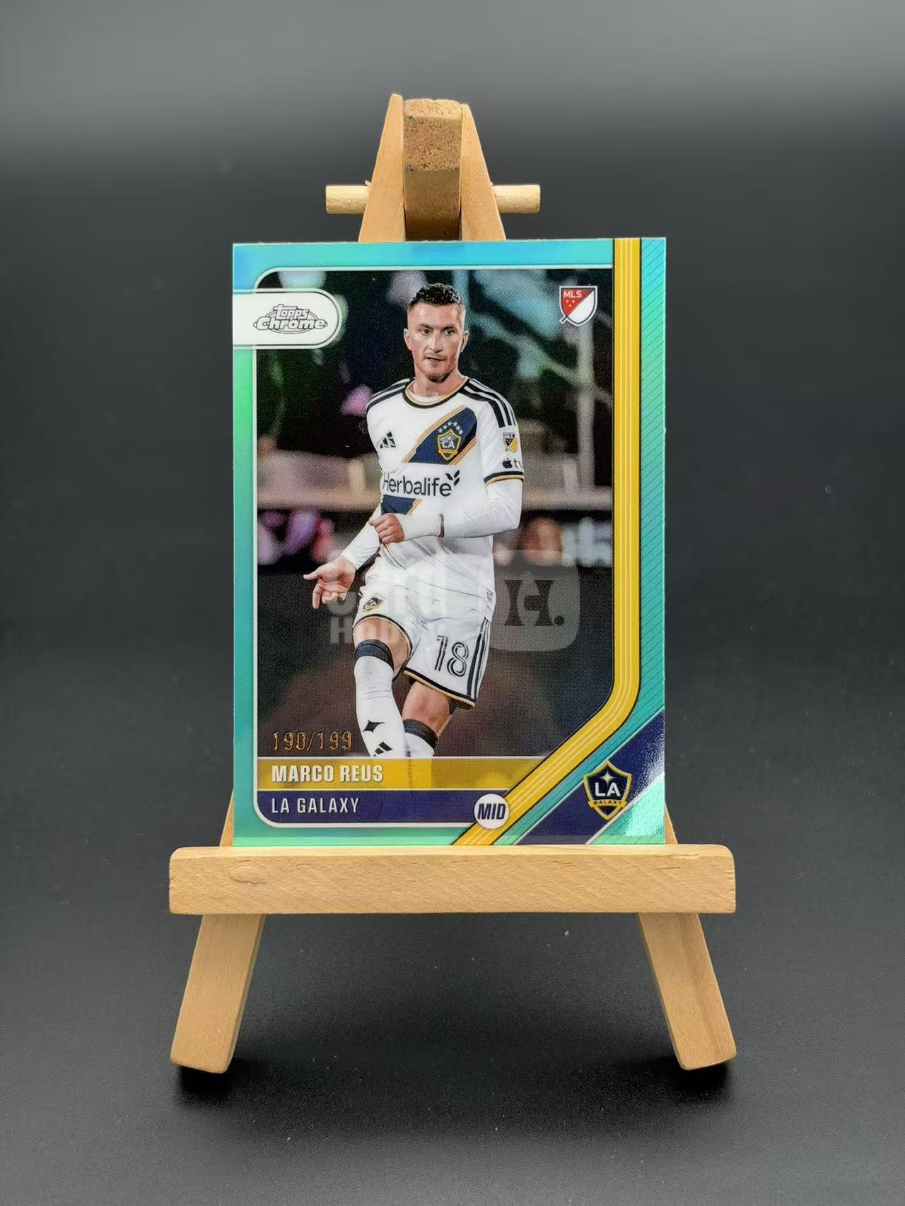 2026 Topps Chrome Marco Reus TC MLS 美职联【闪拍代拍】洛杉矶银河 马尔科 罗伊斯 青折 190/199 编 卡品如图【寻觅 6】