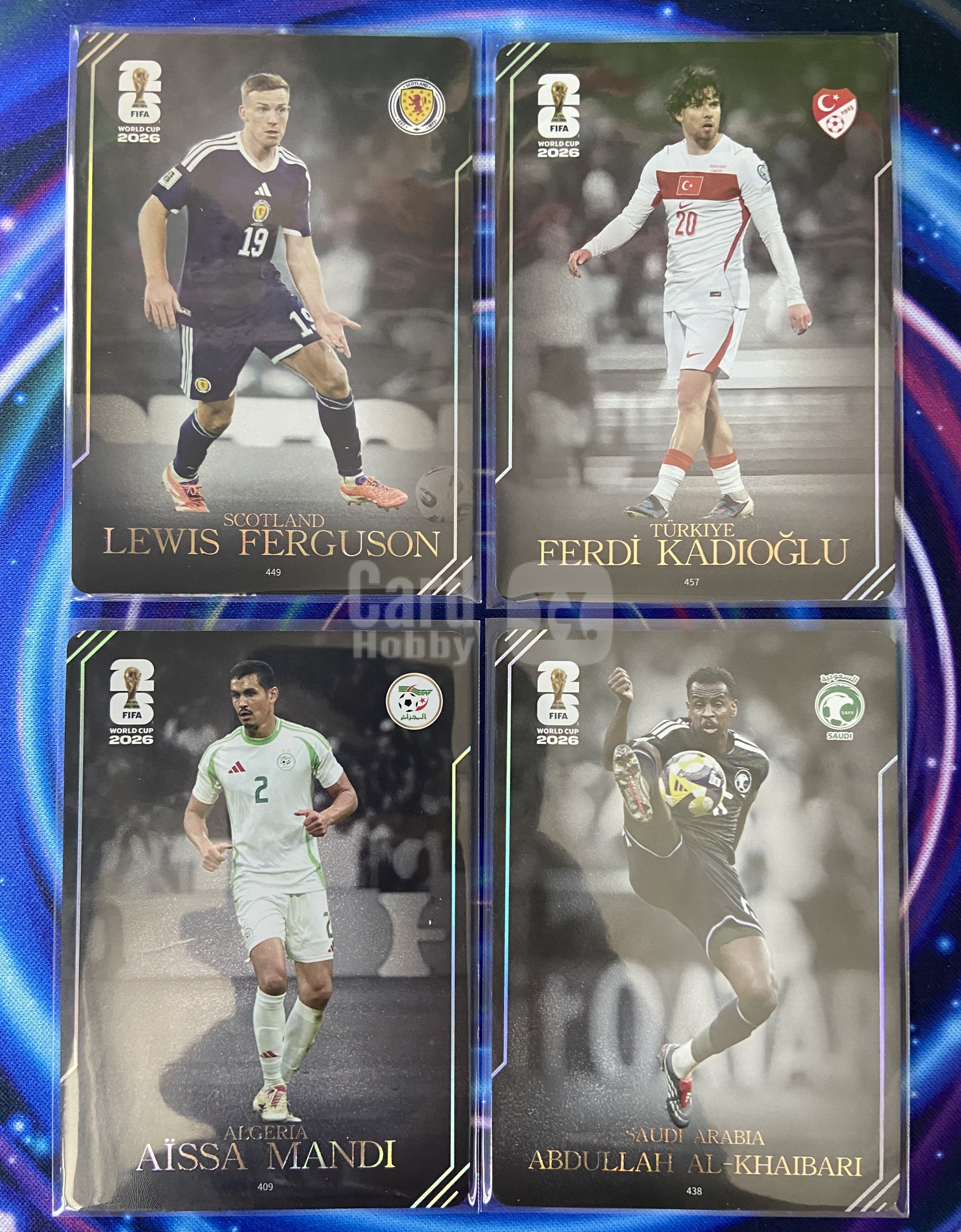 2026 Panini FIFA World Cup Lewis Ferguson Kayou 卡游世界杯 超凡 时刻特卡 刘易斯弗格森 卡迪奥卢等 折射 打包 lot 实卡精美 收藏必备 万卡-双双